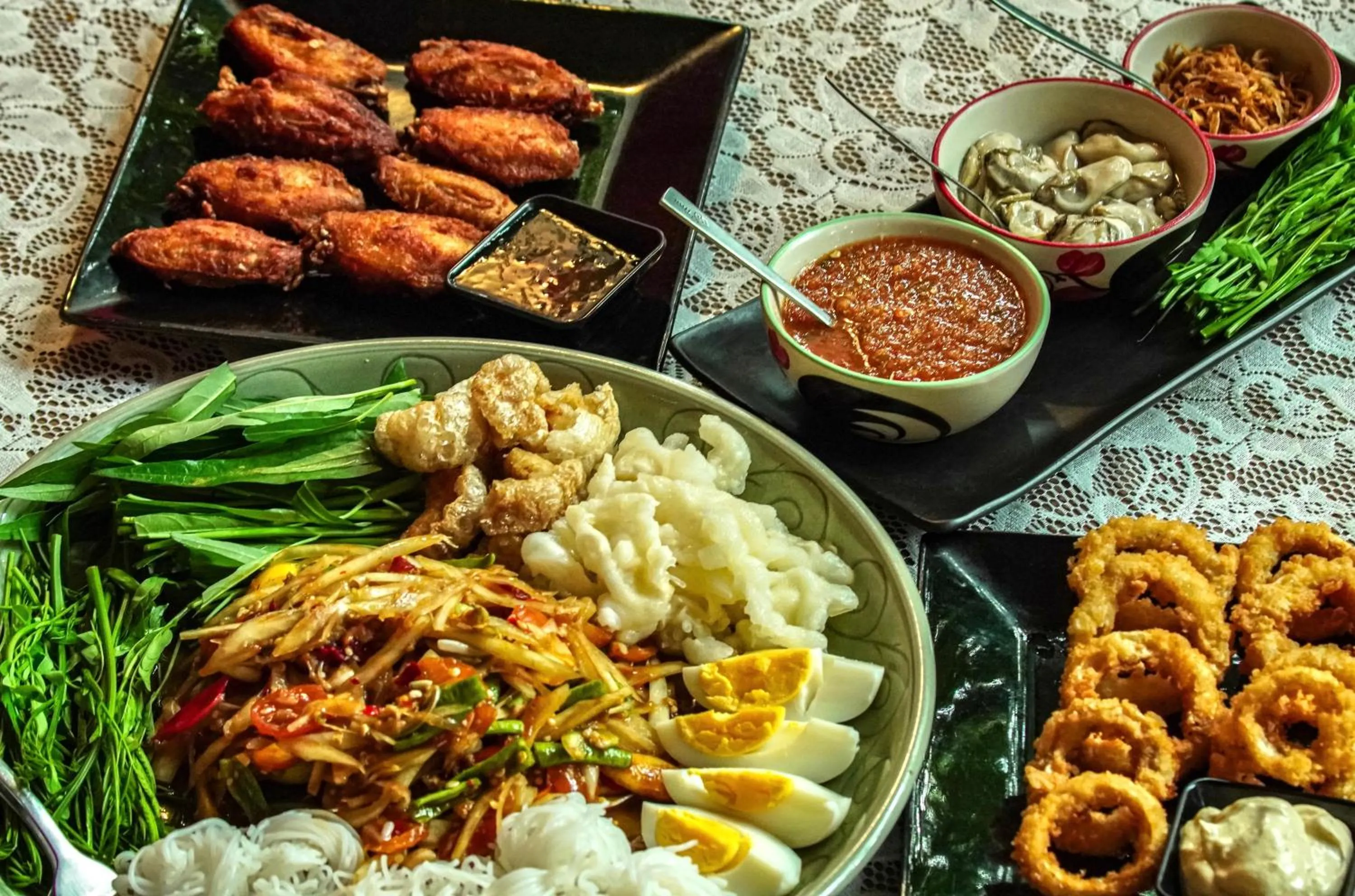 Food in Monoceros Resort