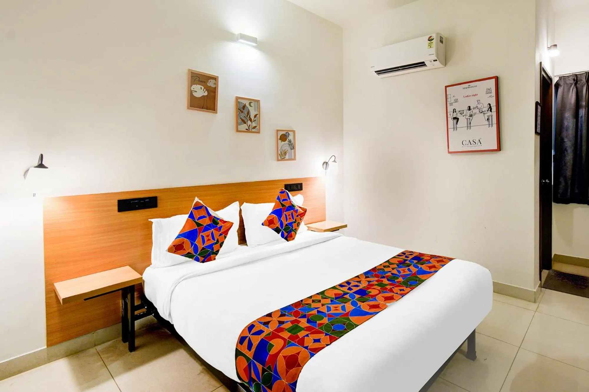 Bed in FabHotel Casa Grand