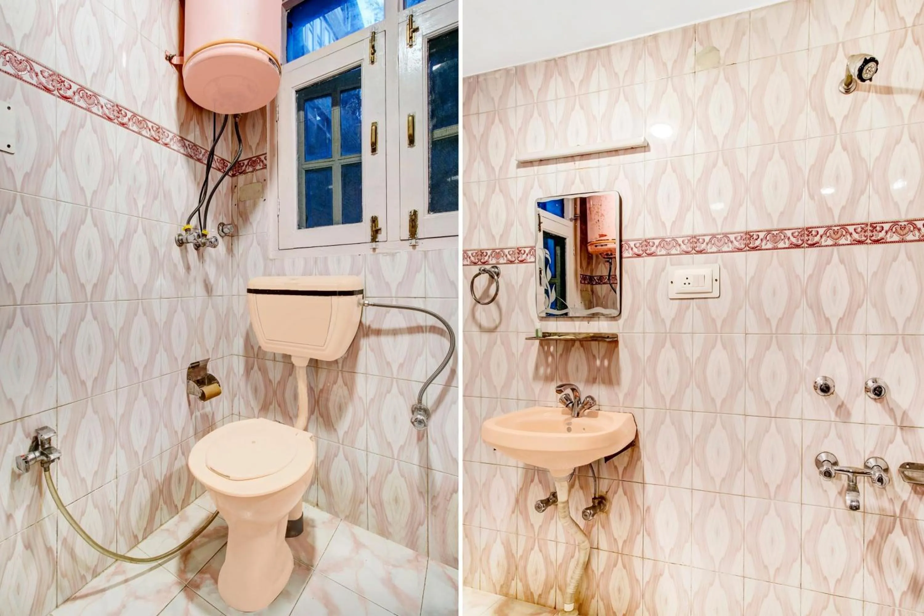 Bathroom in Super Townhouse Rajbagh Formerly Hotel Modern