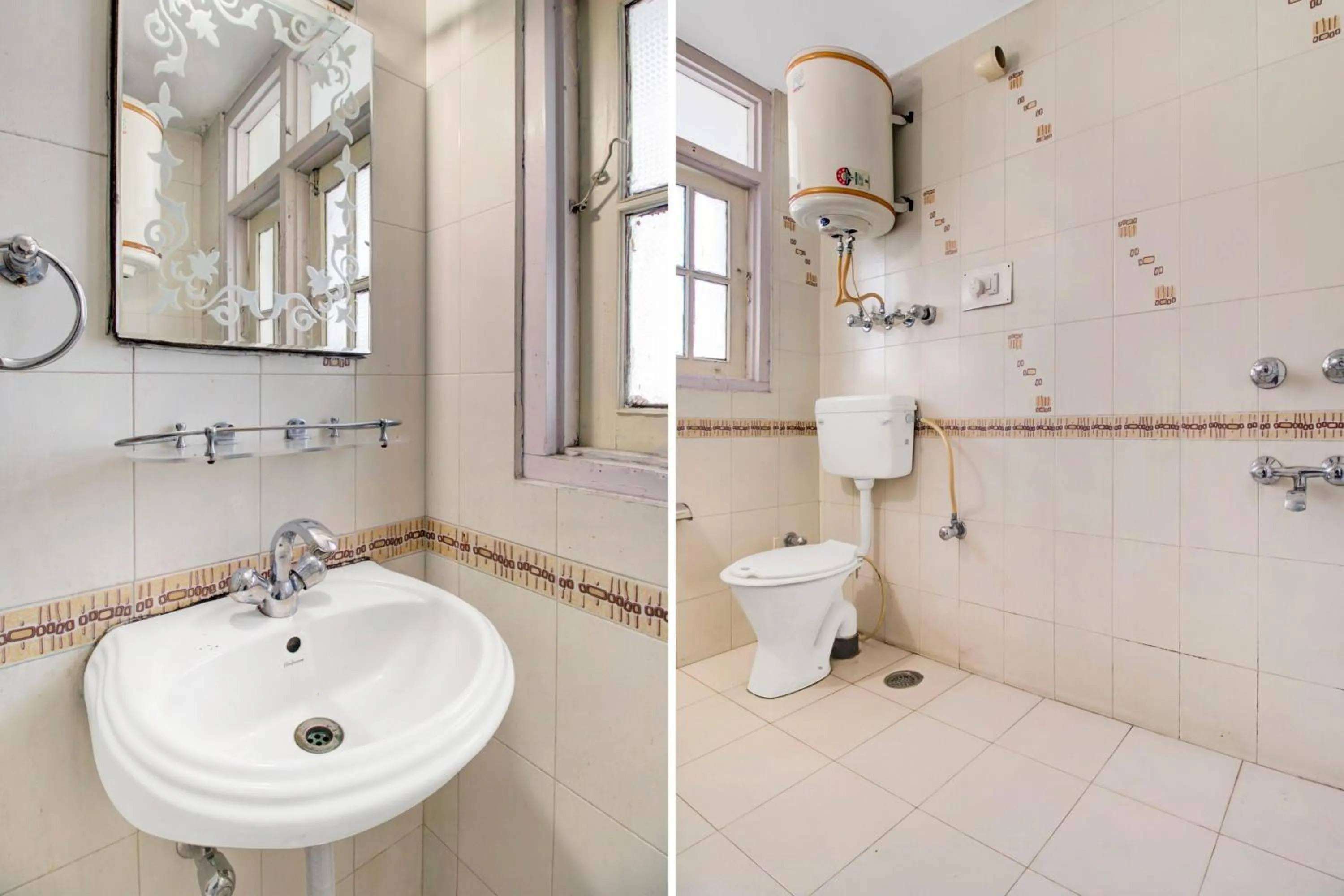 Bathroom in Super Townhouse Rajbagh Formerly Hotel Modern
