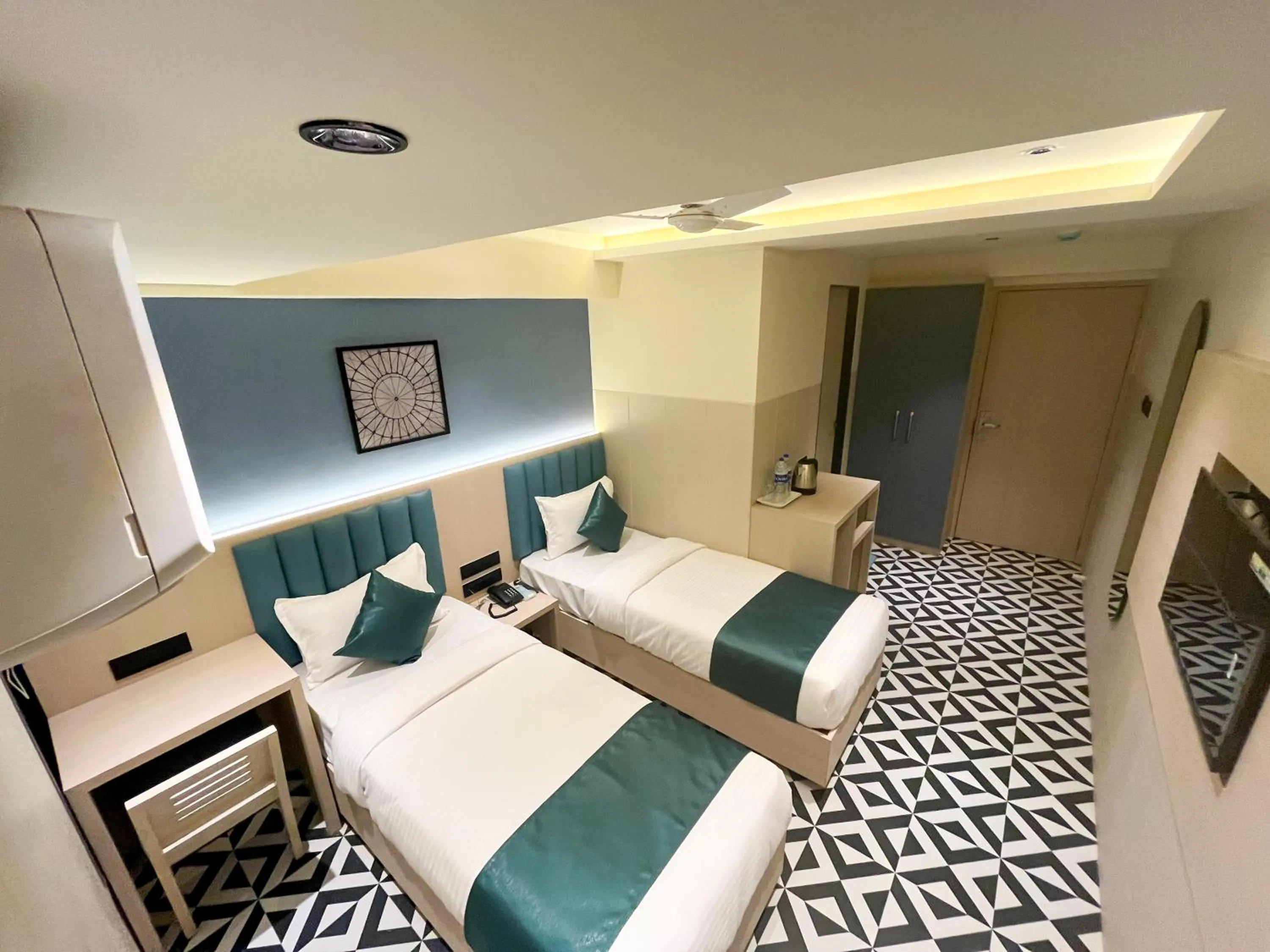 Bedroom, Bed in Bandra Stays