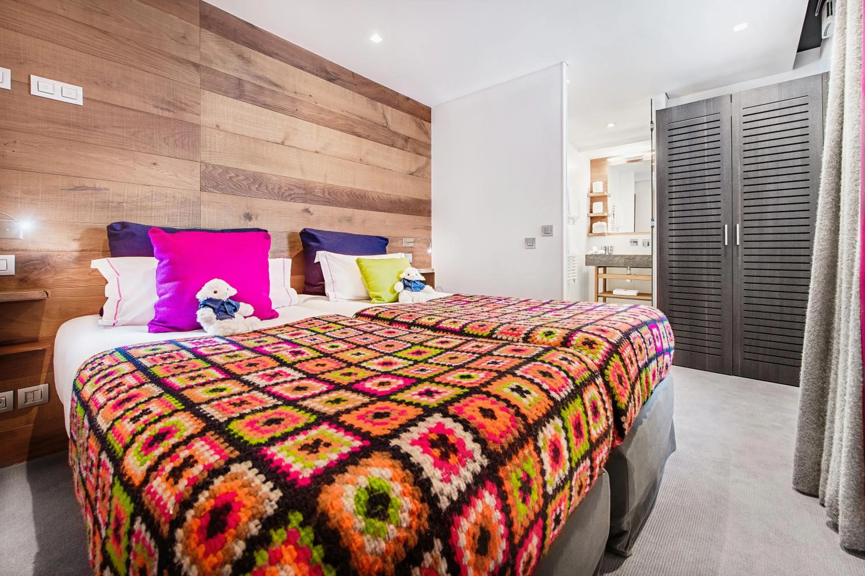 Bed in Hotel Pashmina Le Refuge