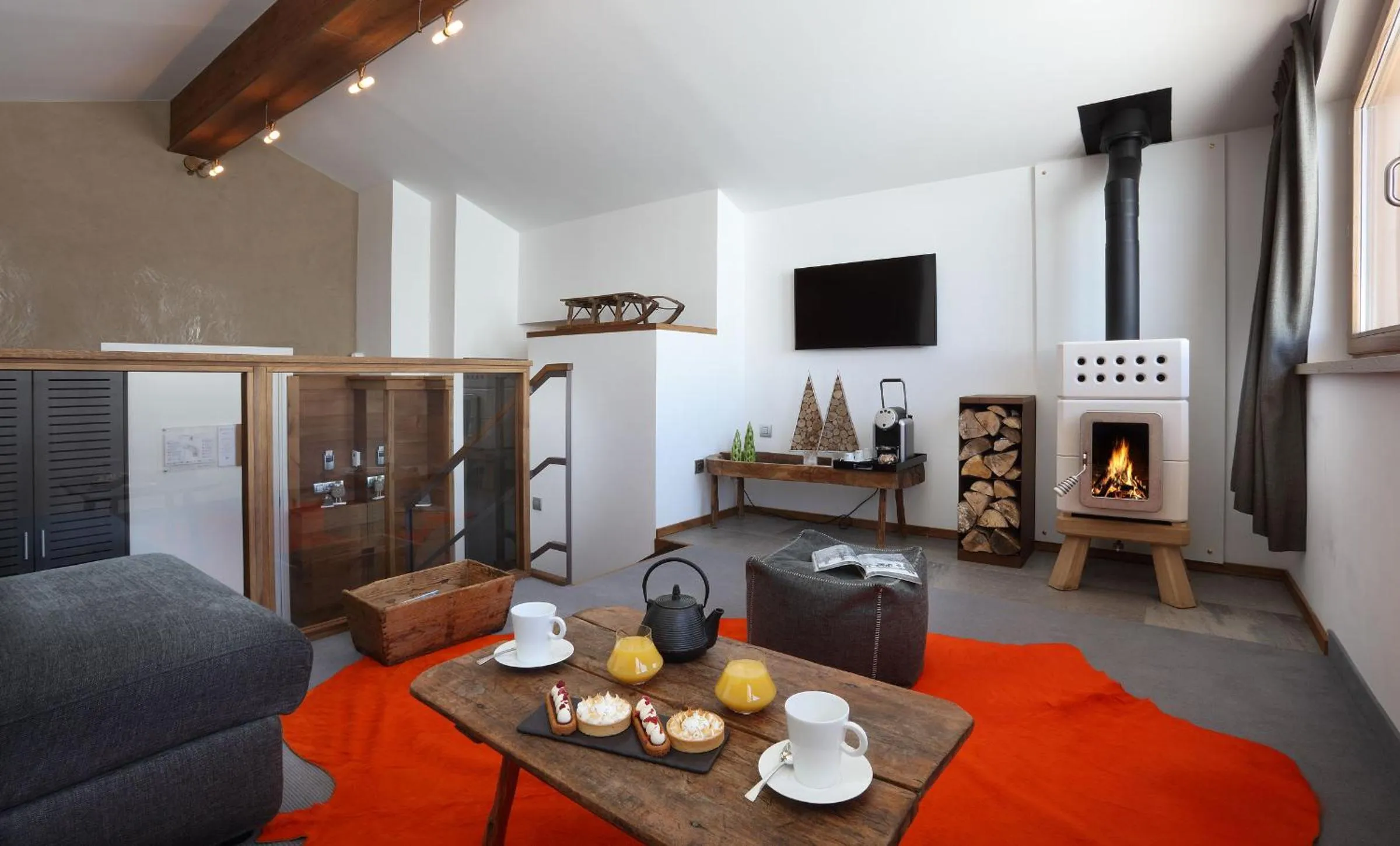 Living room in Hotel Pashmina Le Refuge