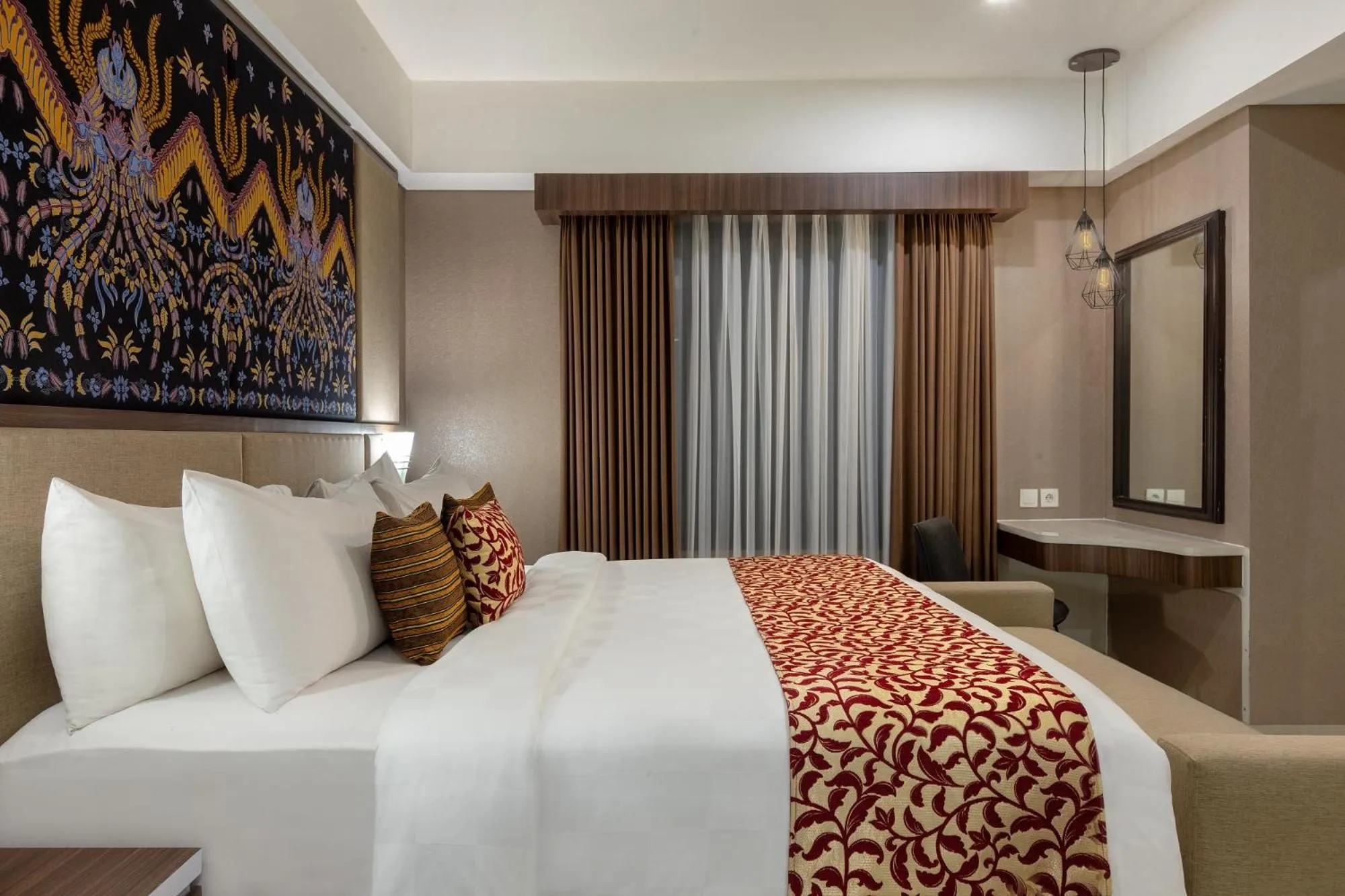 Bedroom, Bed in The Alana Hotel & Conference Center Malioboro Yogyakarta by ASTON
