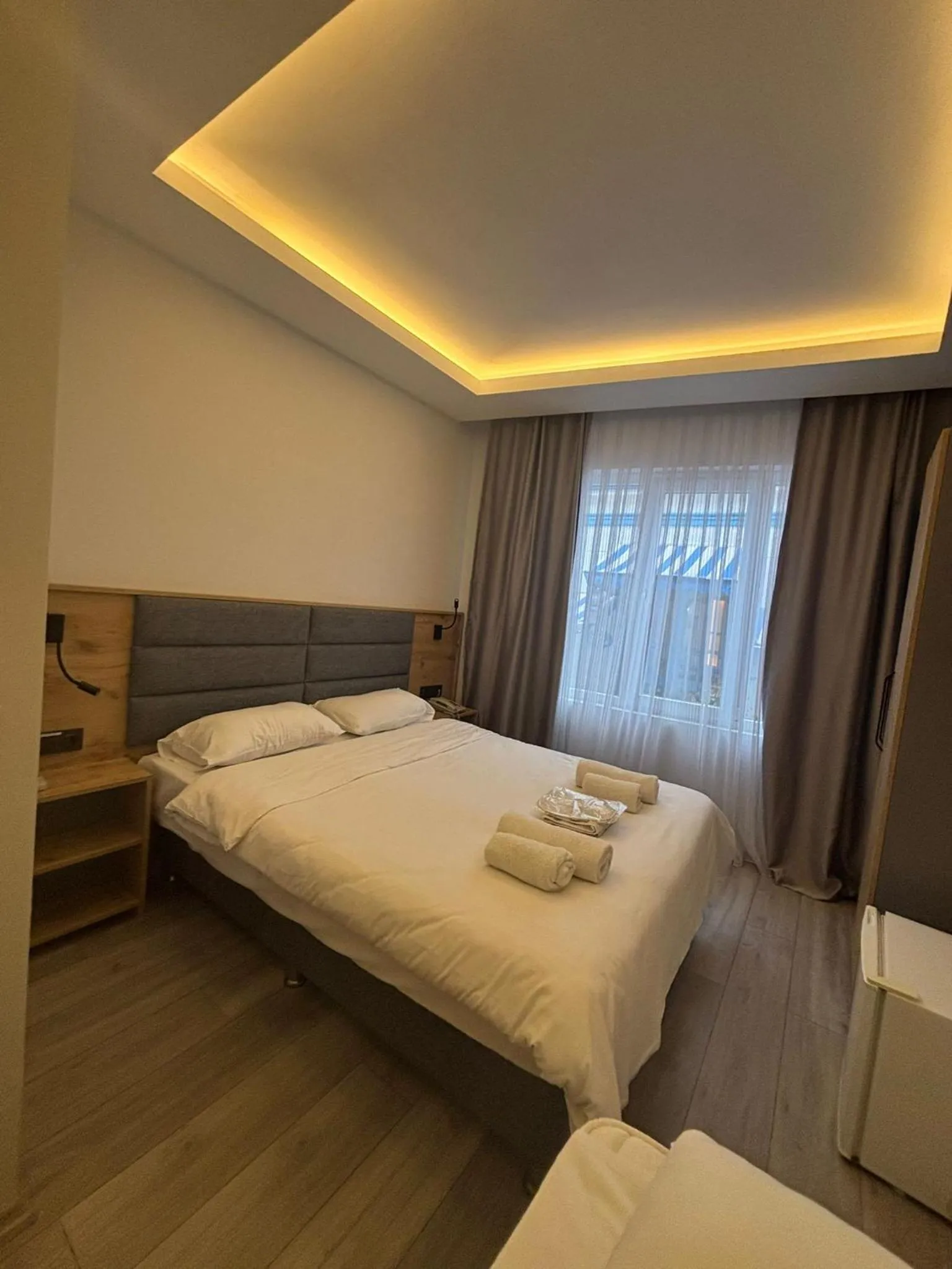 Bed in Büyükada Marine House Hotel