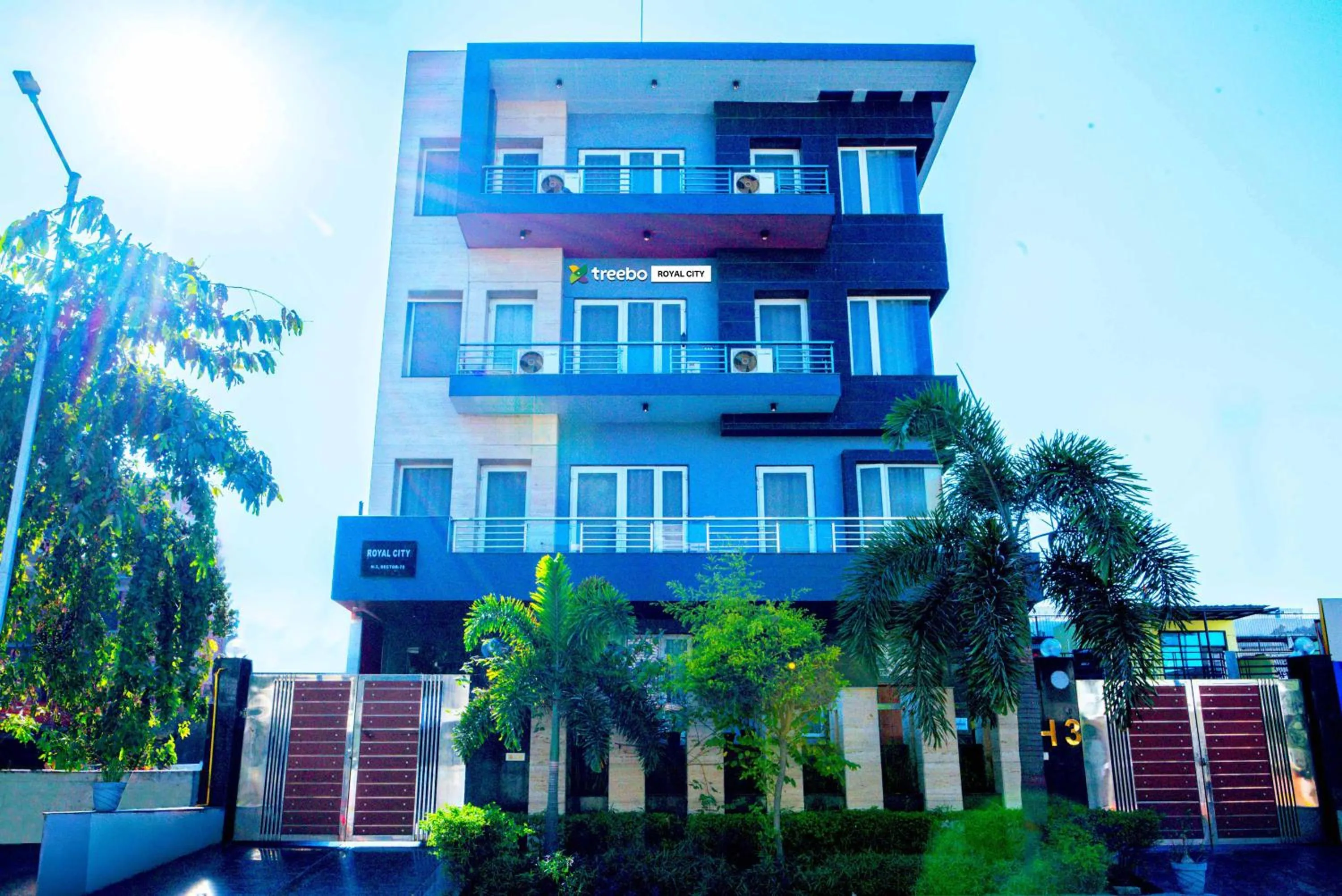 Property building in Treebo Royal City