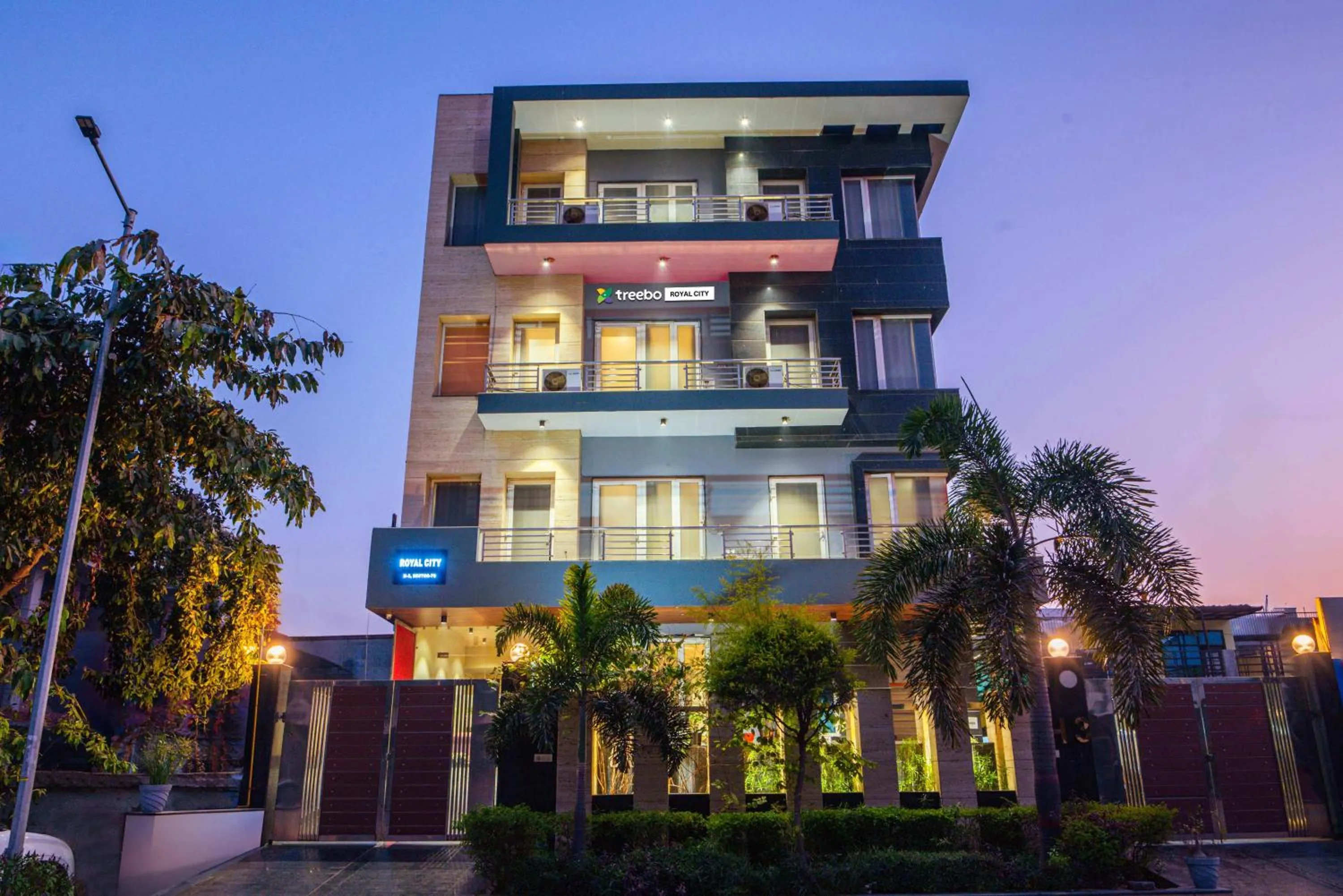 Property building in Treebo Royal City