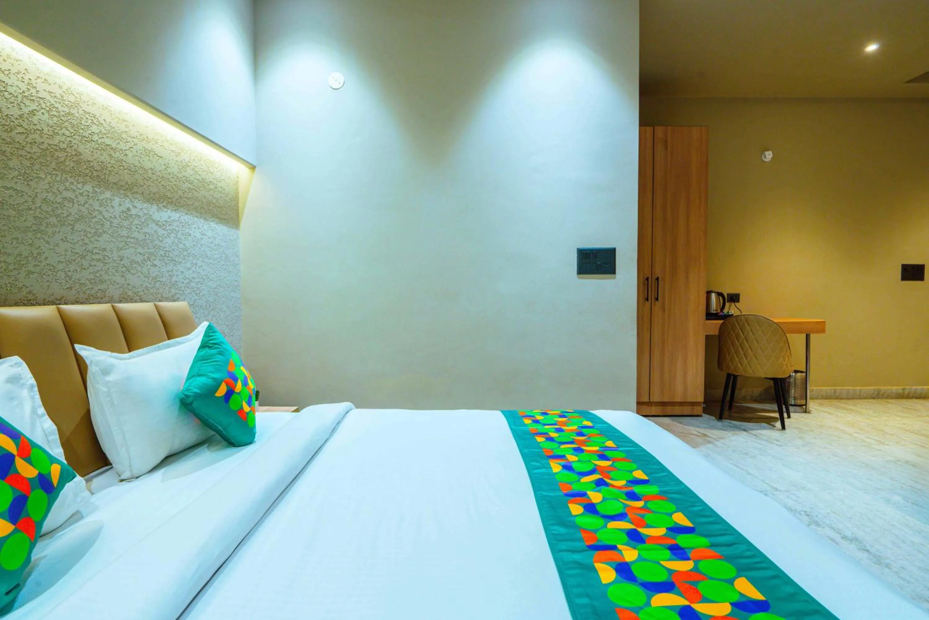 Bedroom, Bed in Treebo Royal City