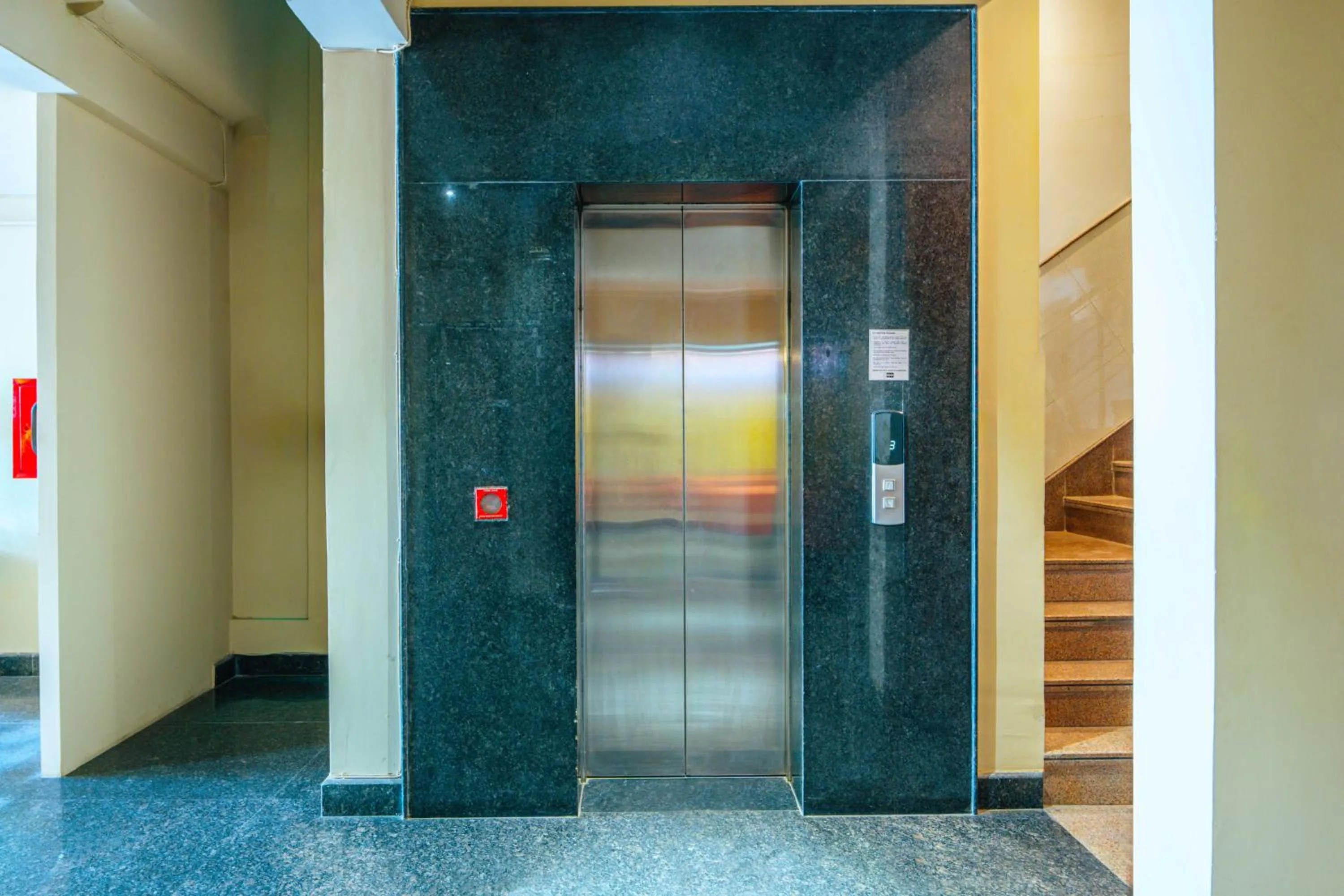 elevator in Treebo Royal City
