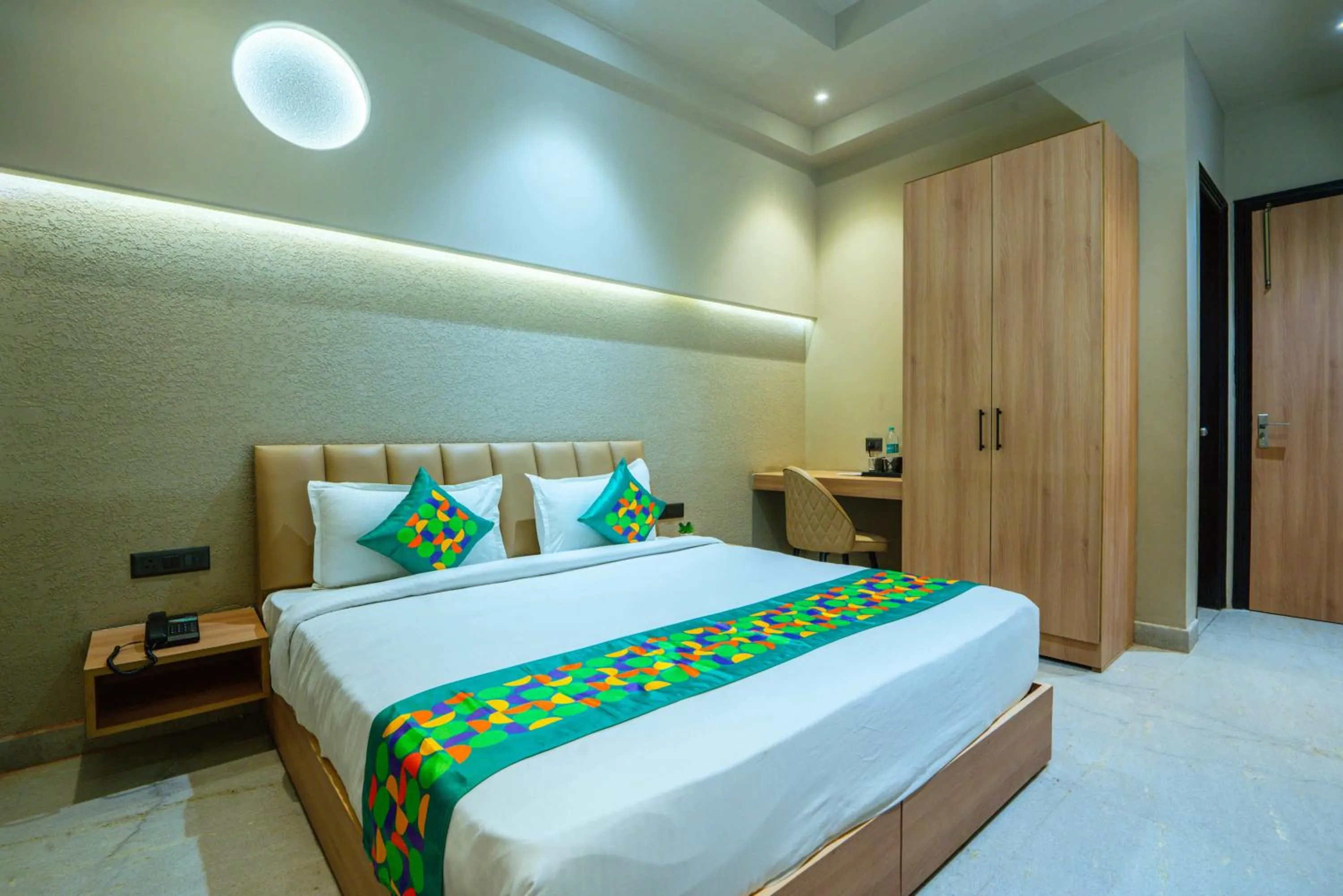 Bedroom, Bed in Treebo Royal City