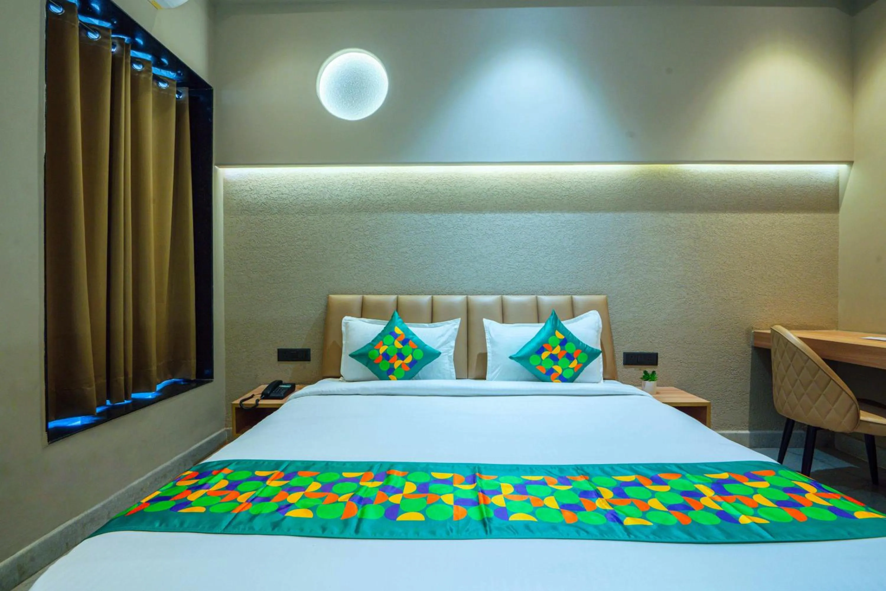 Bedroom, Bed in Treebo Royal City