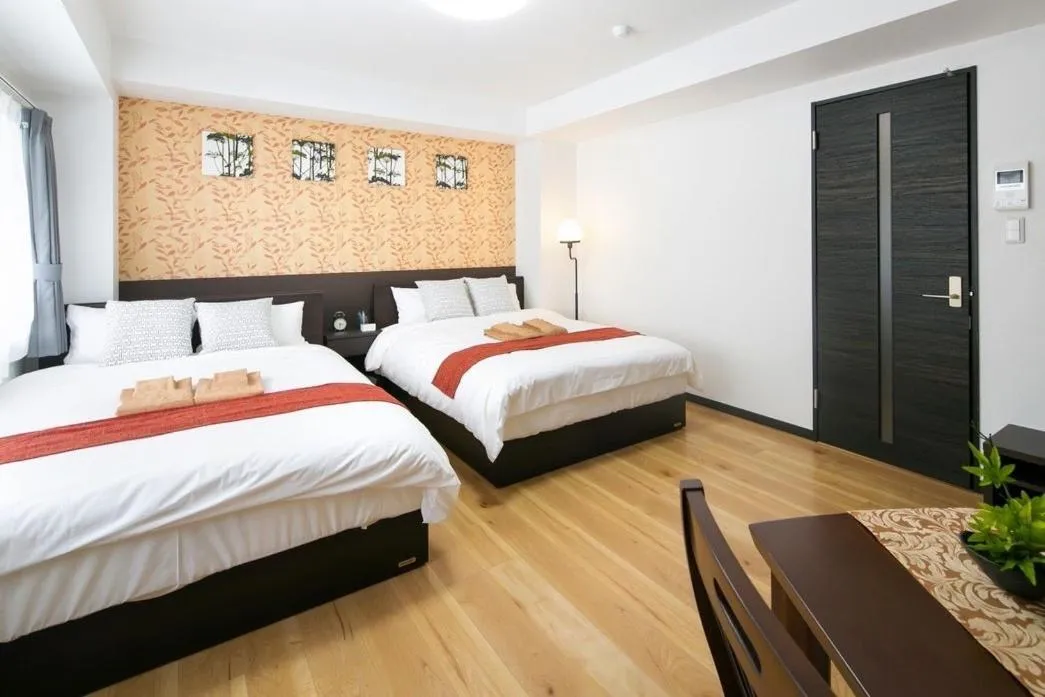 Bed in Randor Residence Tokyo Annex