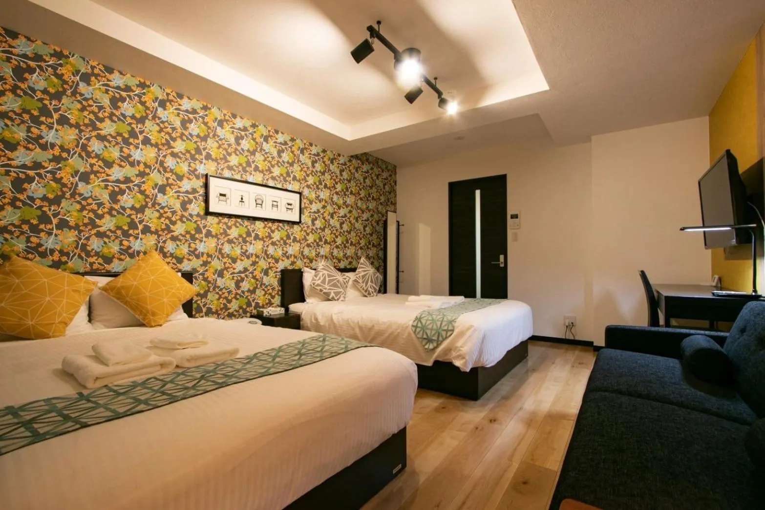 Bed in Randor Residence Tokyo Annex