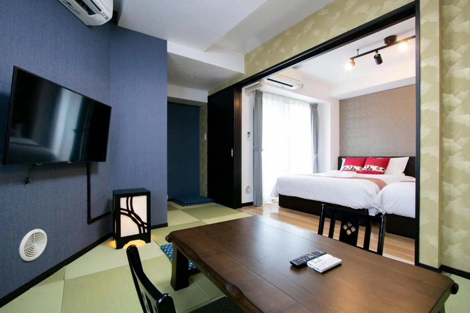 Bed in Randor Residence Tokyo Annex