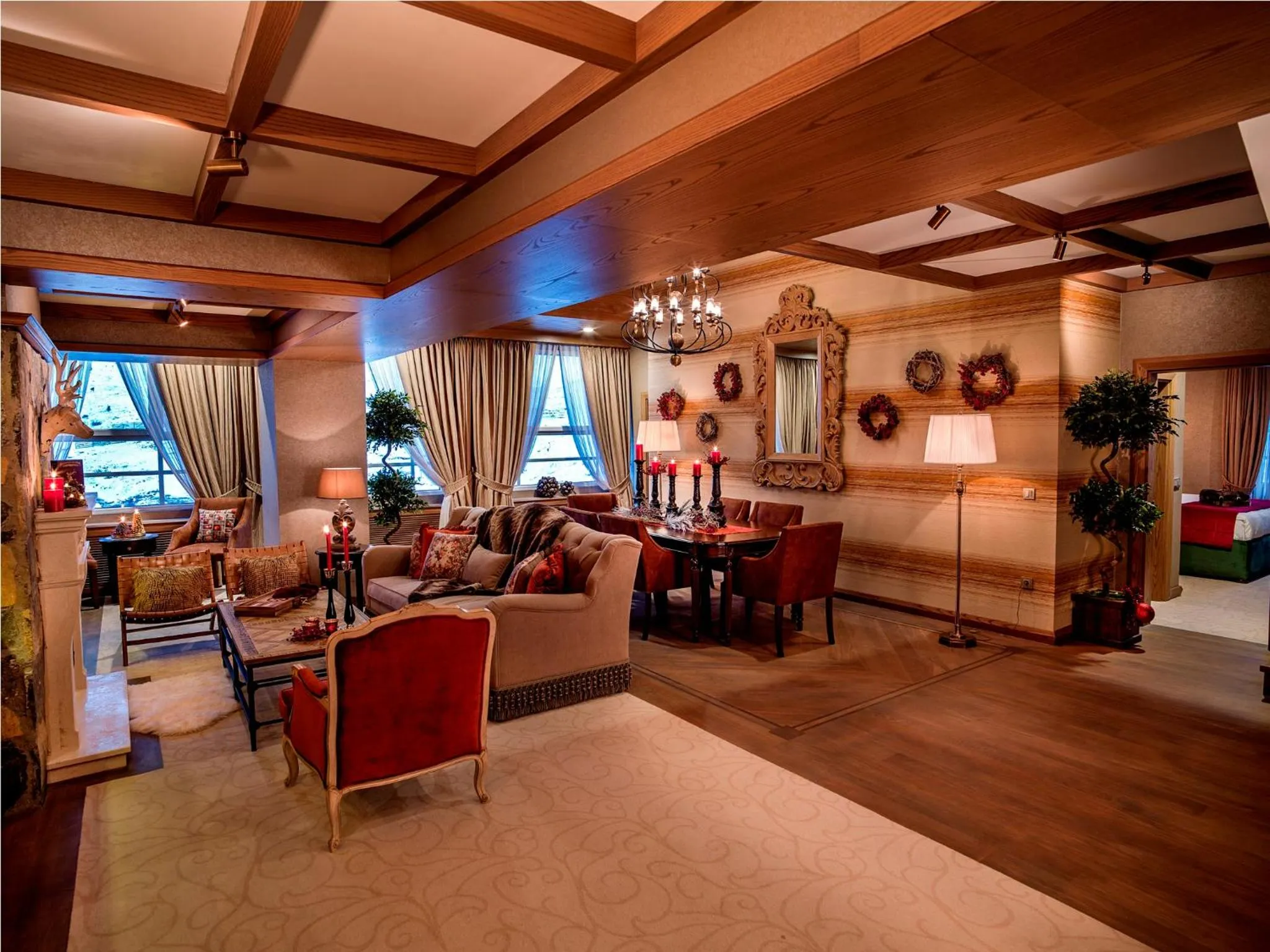 Living room in Ağaoğlu My Mountain