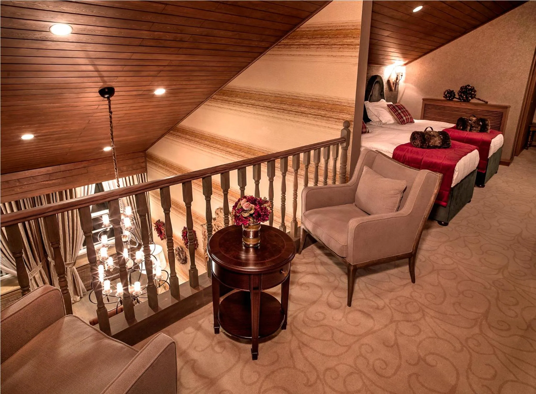 Seating area in Ağaoğlu My Mountain