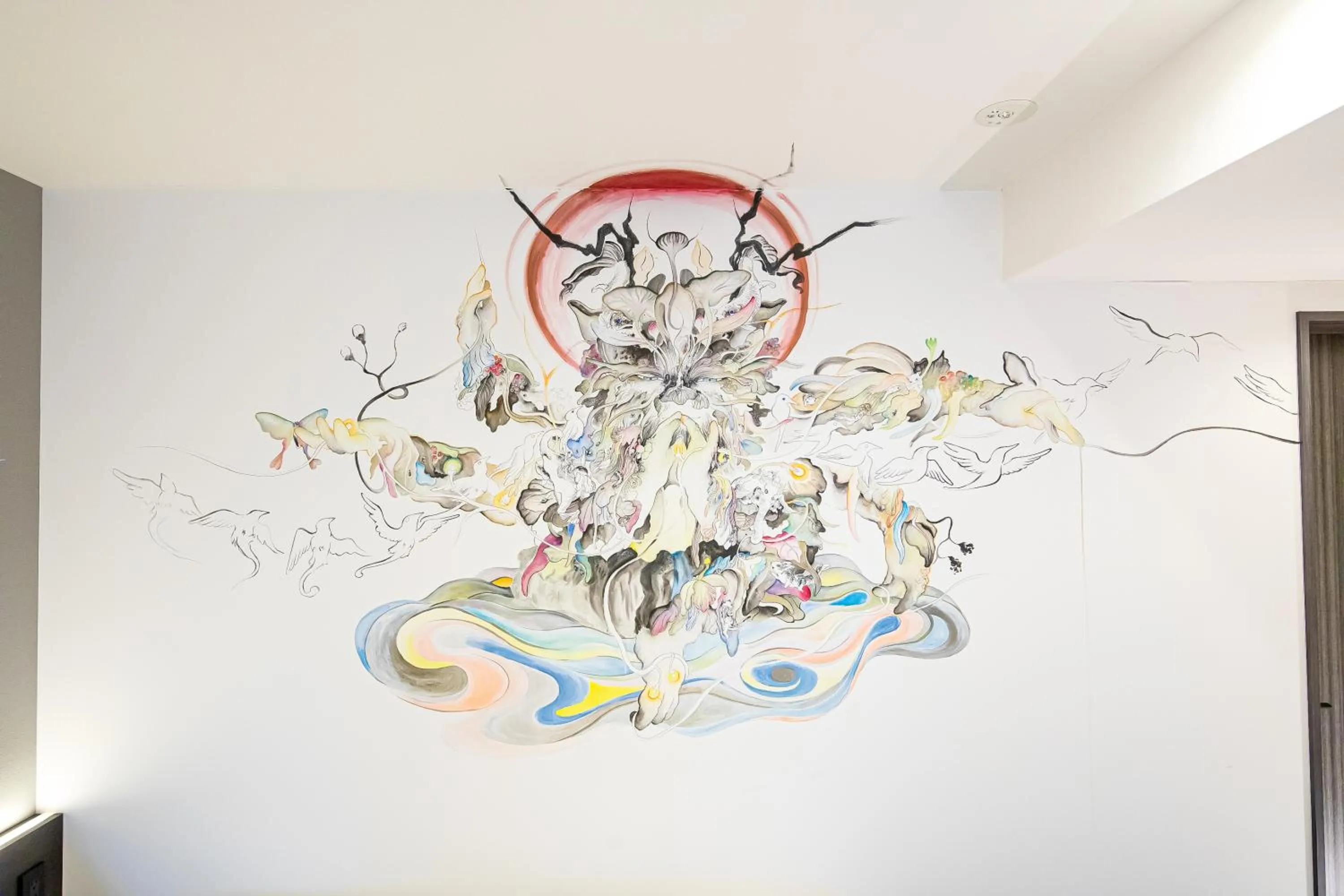 Decorative detail in Randor Residence Kyoto Nijo Castle