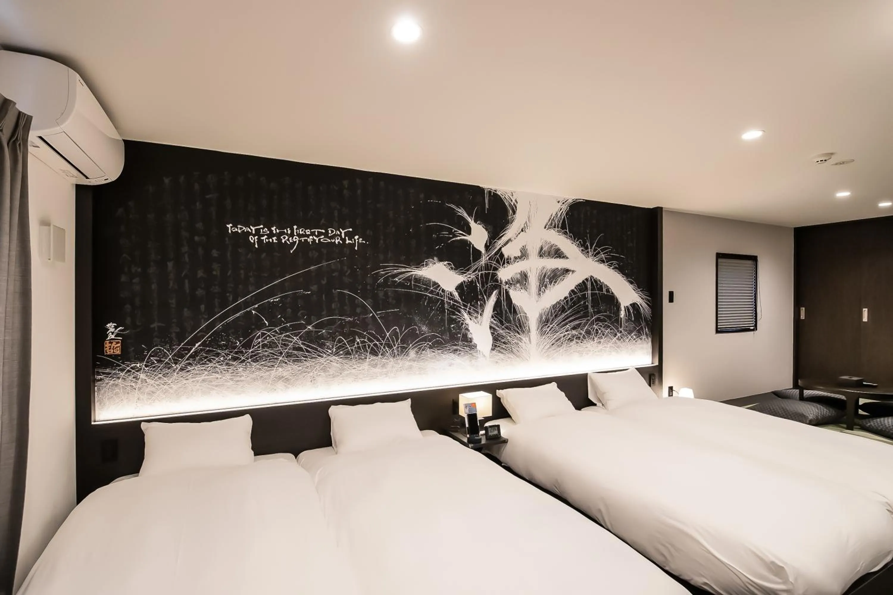 Bed in Randor Residence Kyoto Nijo Castle