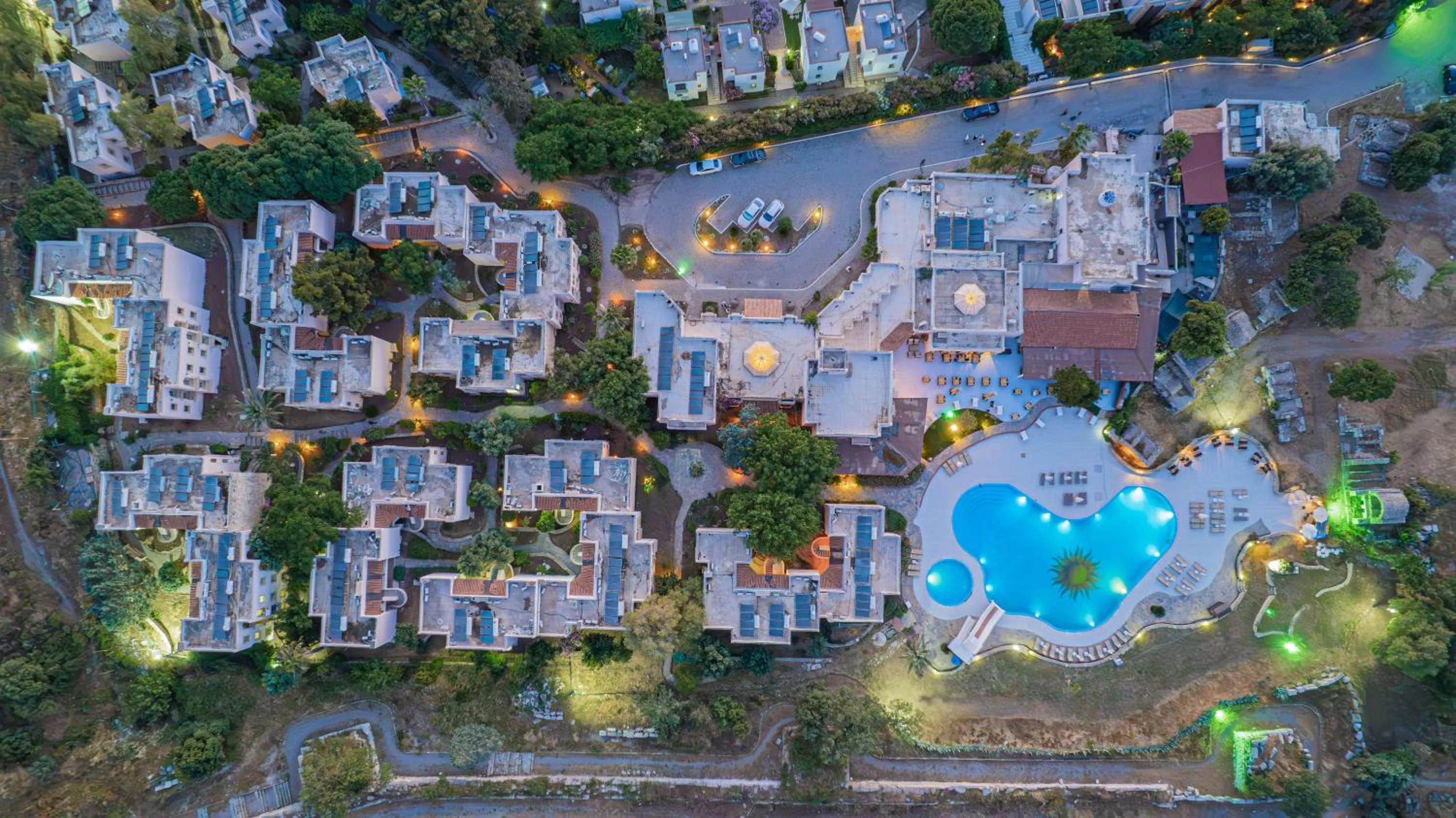 Bird's eye view in Alexander The Great Resort & Spa