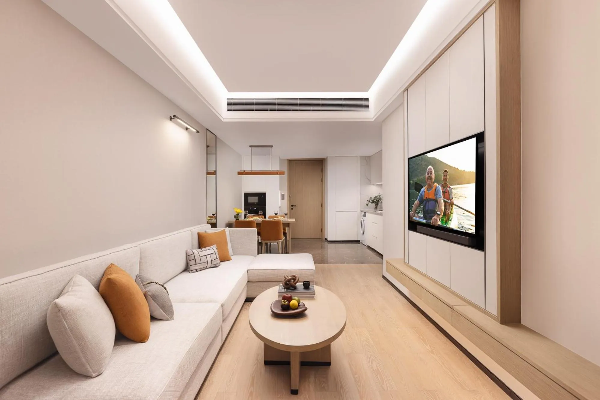 Living room in Somerset Wanxia Shenzhen