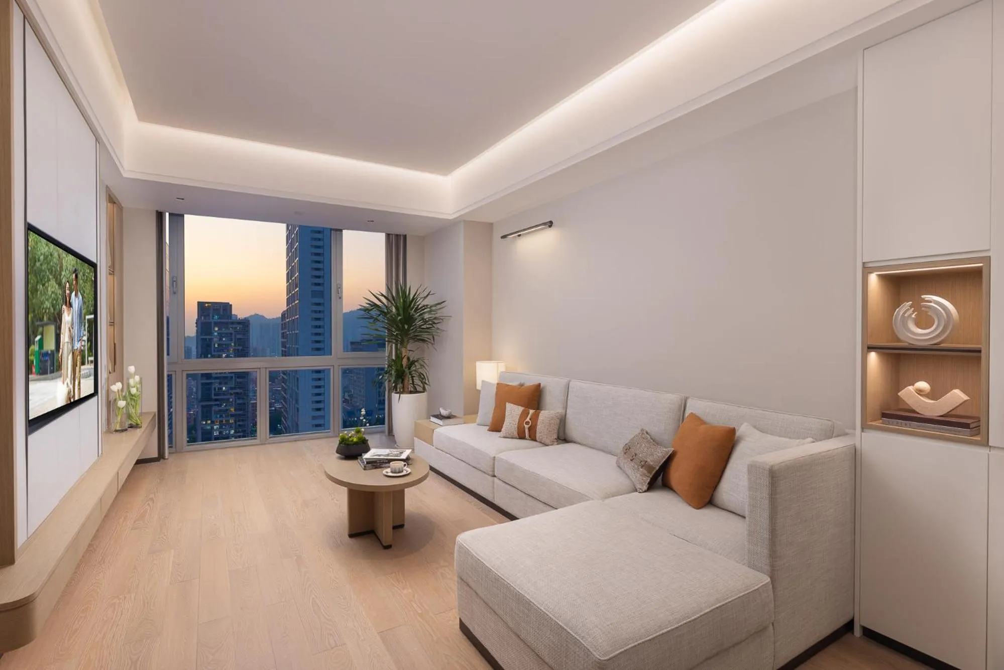 Living room in Somerset Wanxia Shenzhen