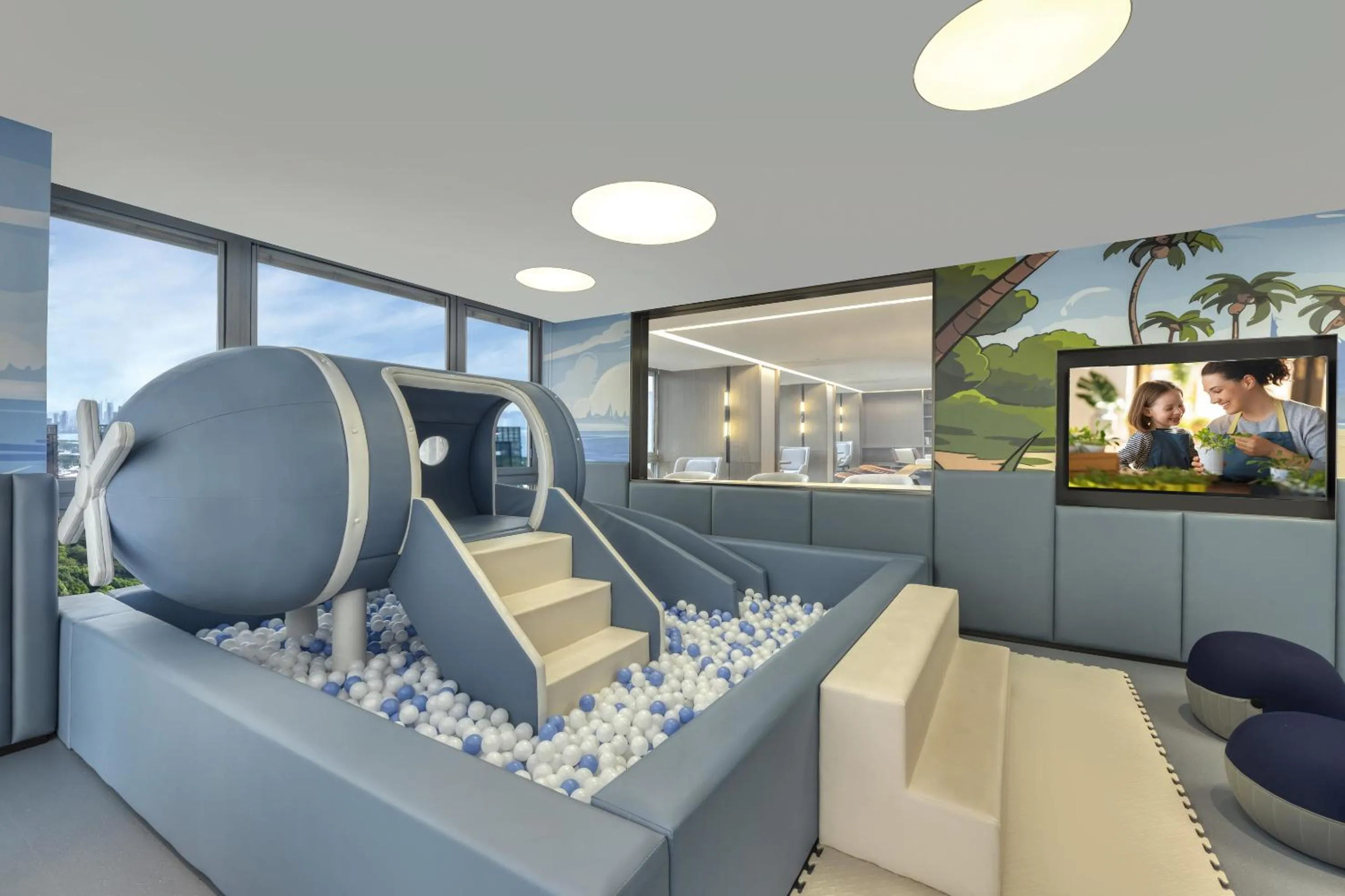 Children play ground in Somerset Wanxia Shenzhen