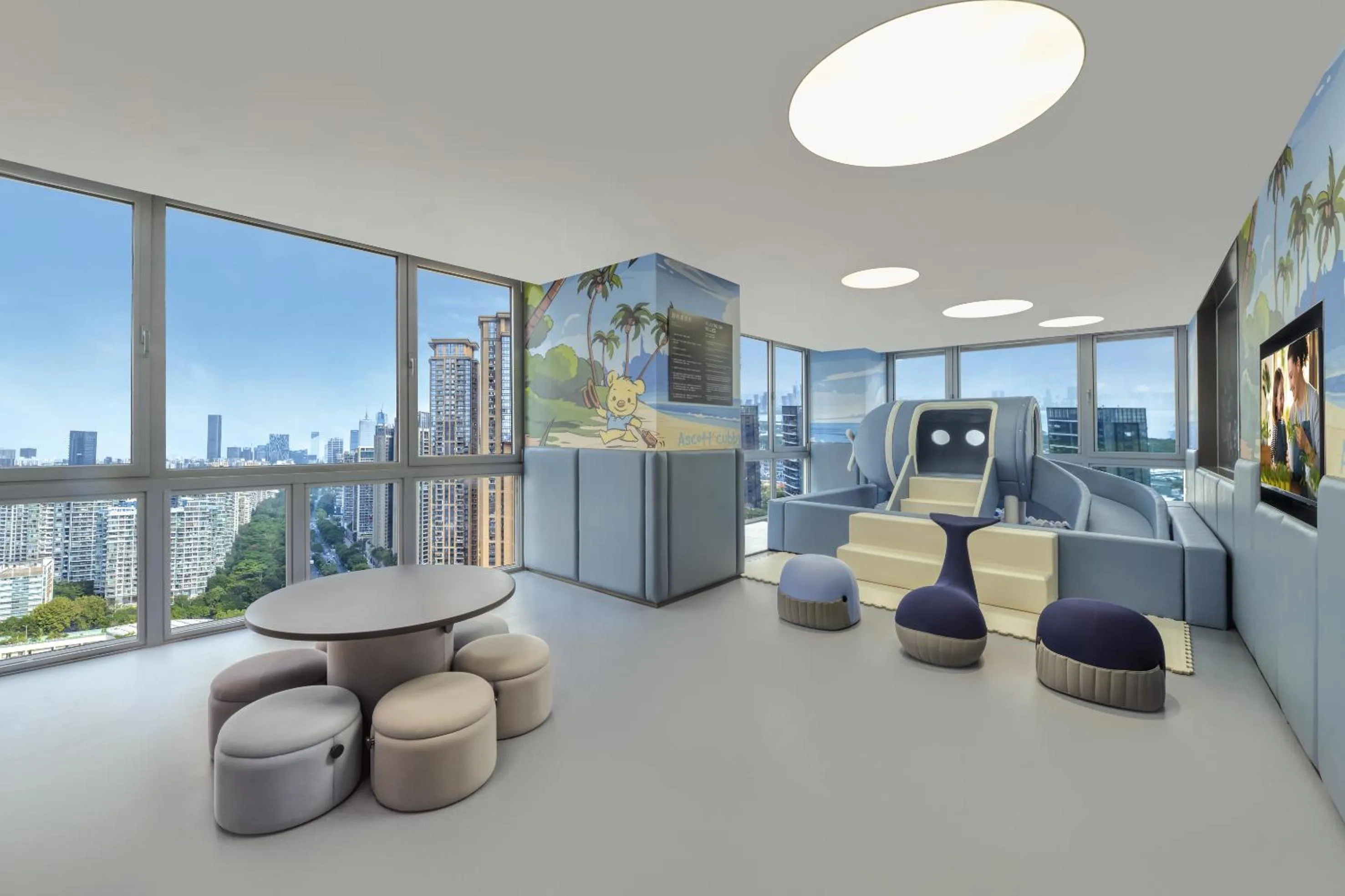 Children play ground in Somerset Wanxia Shenzhen