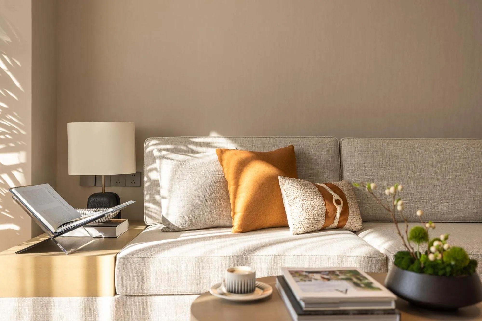 Living room, Bed in Somerset Wanxia Shenzhen