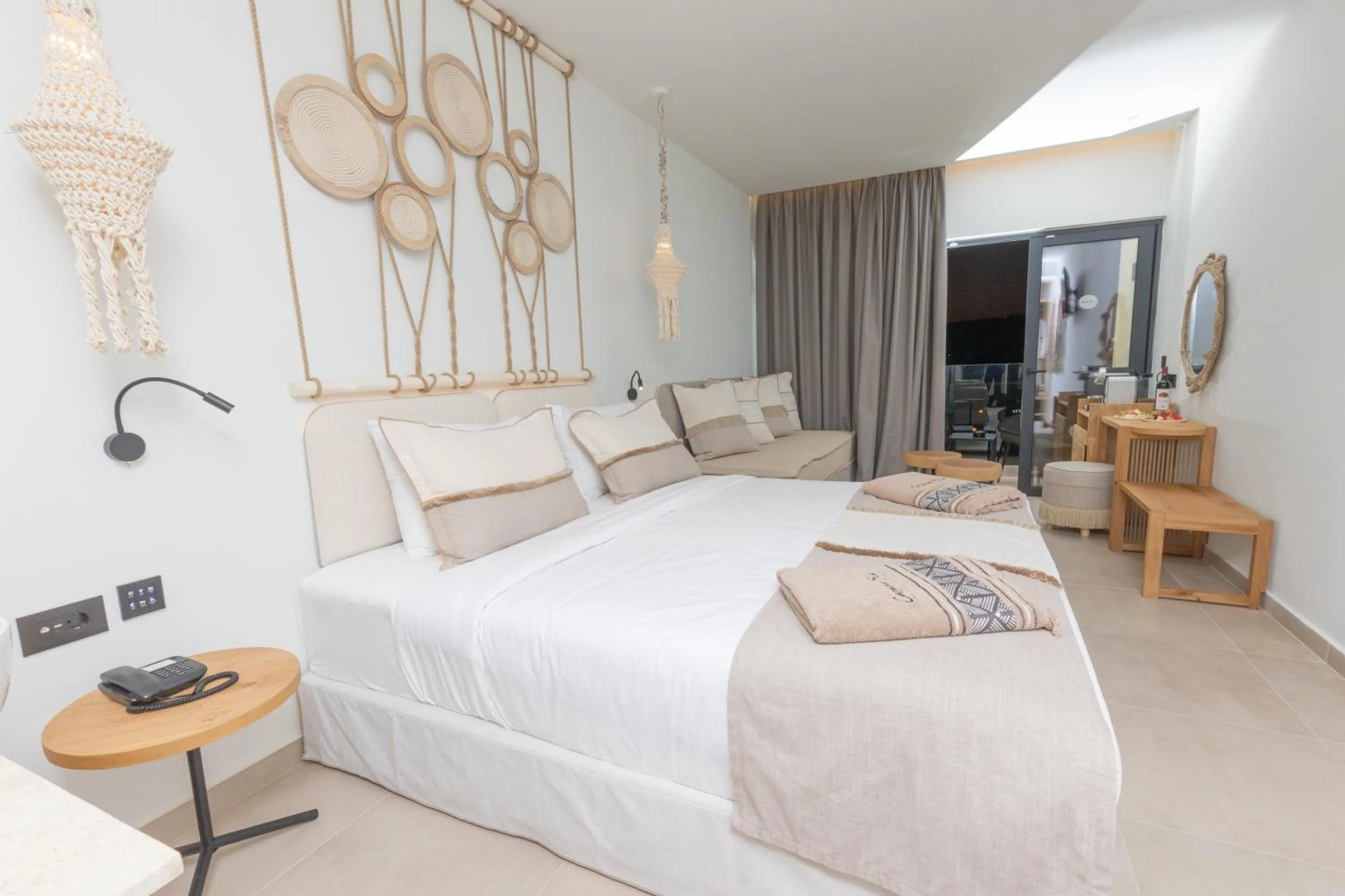 Bed in Cabana Blu Lifestyle Boutique Hotel & Suites