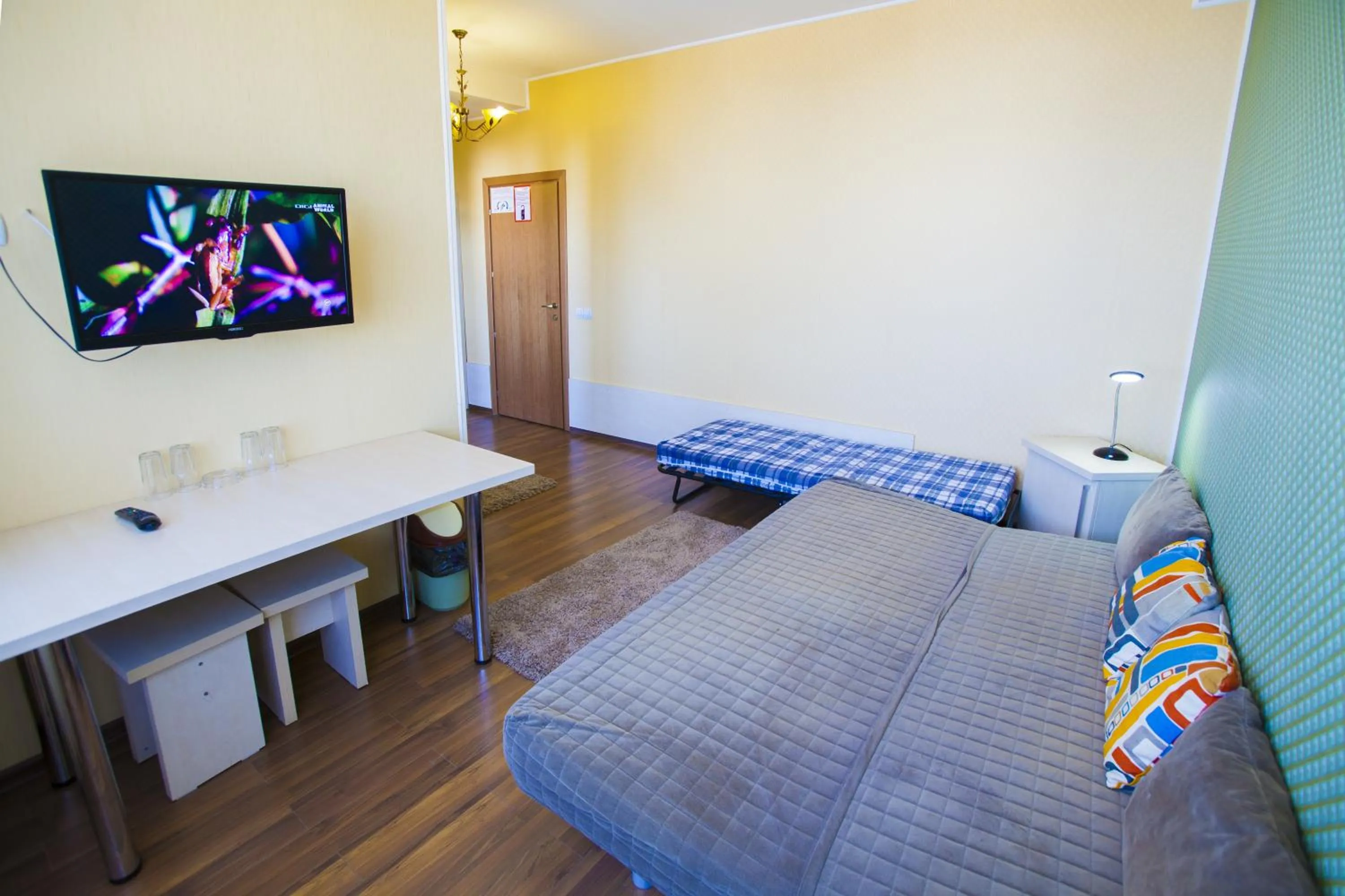 Living room, Bed in Hotel La Gil