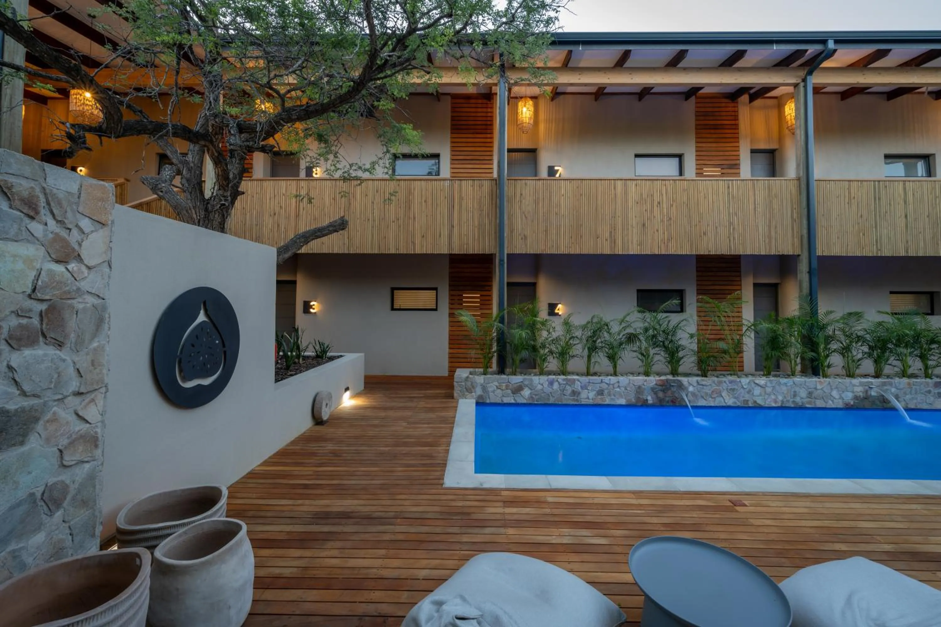 Swimming pool in Khiwane Boutique Hotel