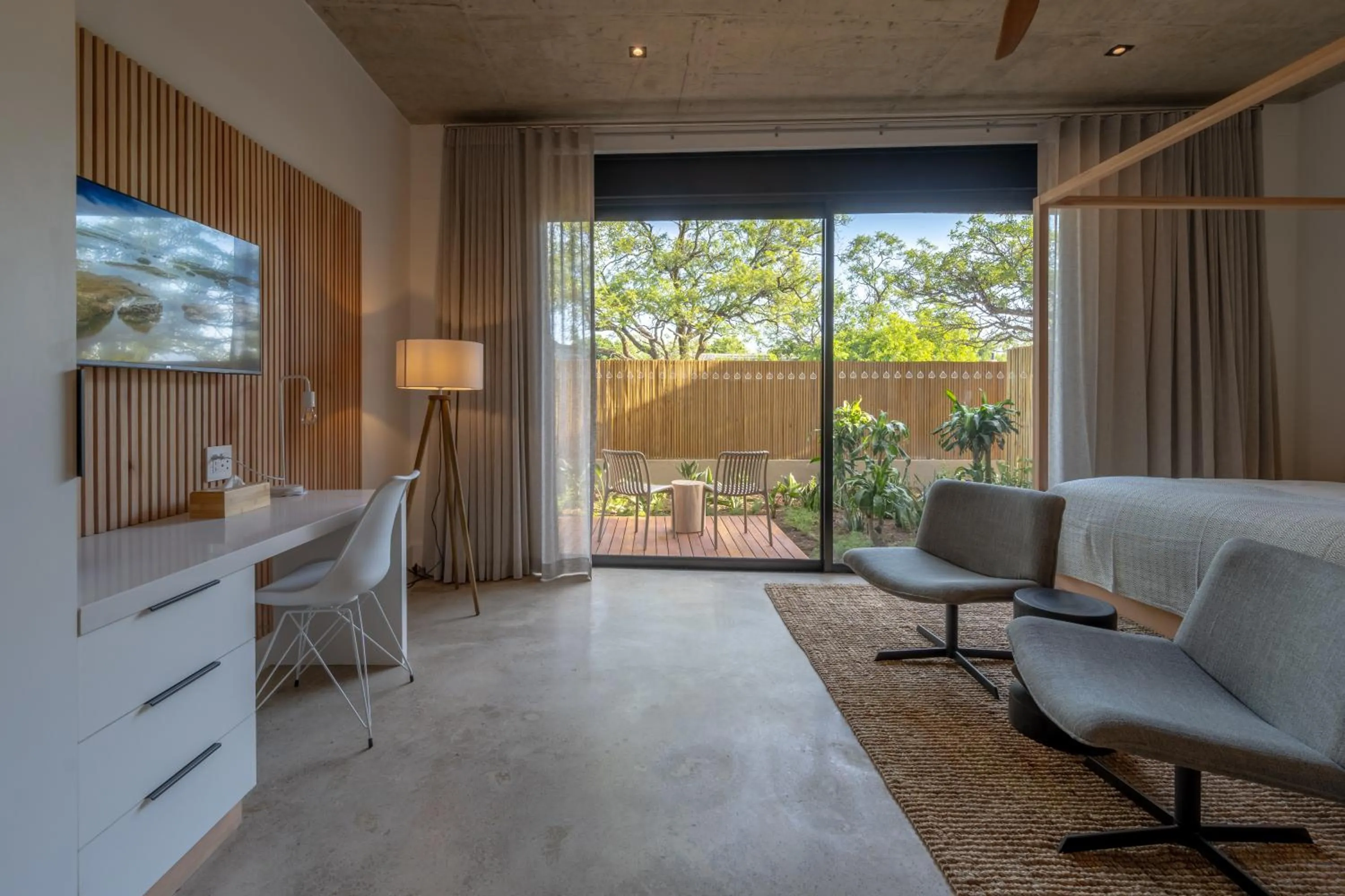 Seating area in Khiwane Boutique Hotel