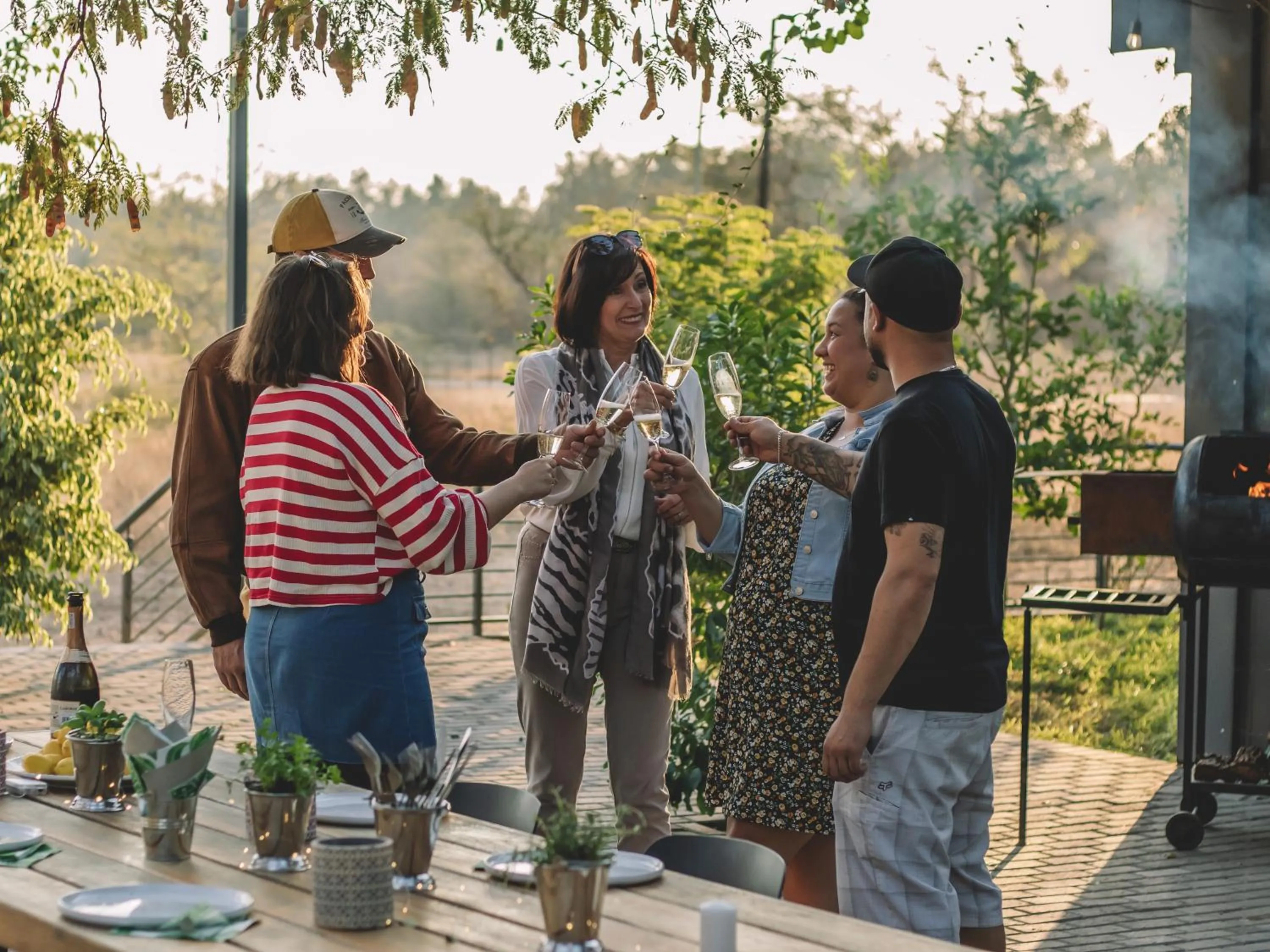 Restaurant/places to eat in Khiwane Boutique Hotel