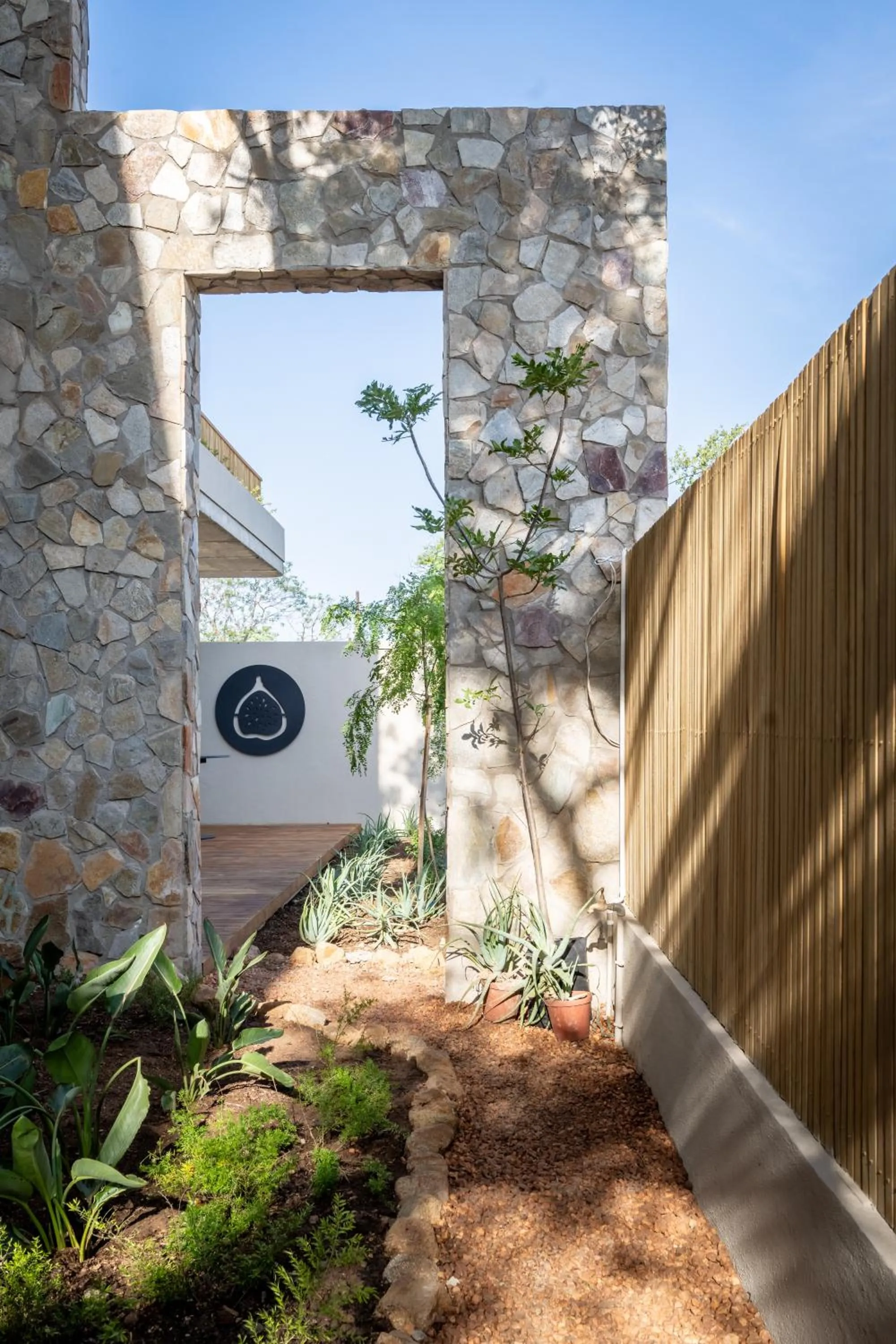 Garden view in Khiwane Boutique Hotel