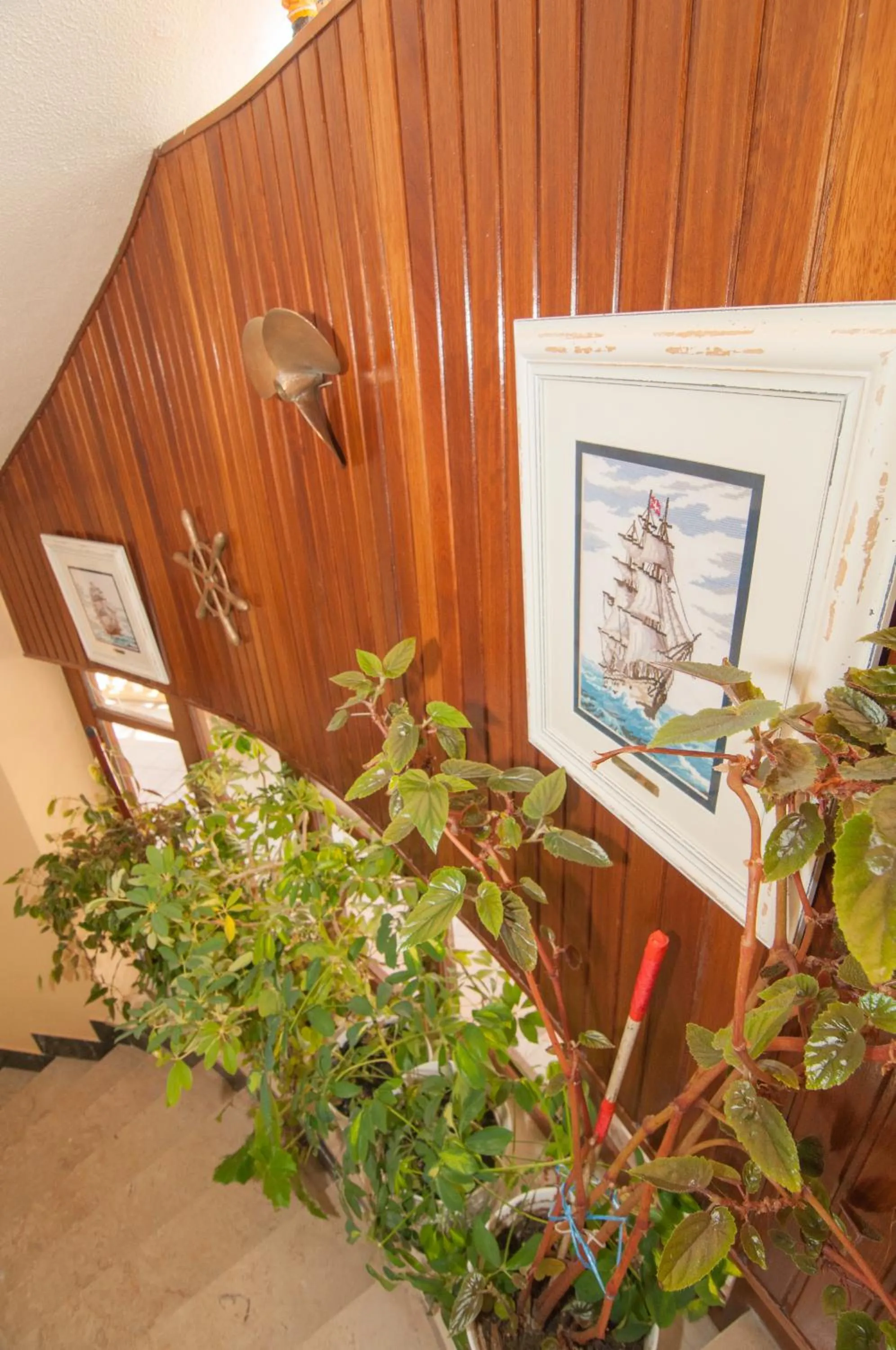 Decorative detail in Hotel Costa de Ajo