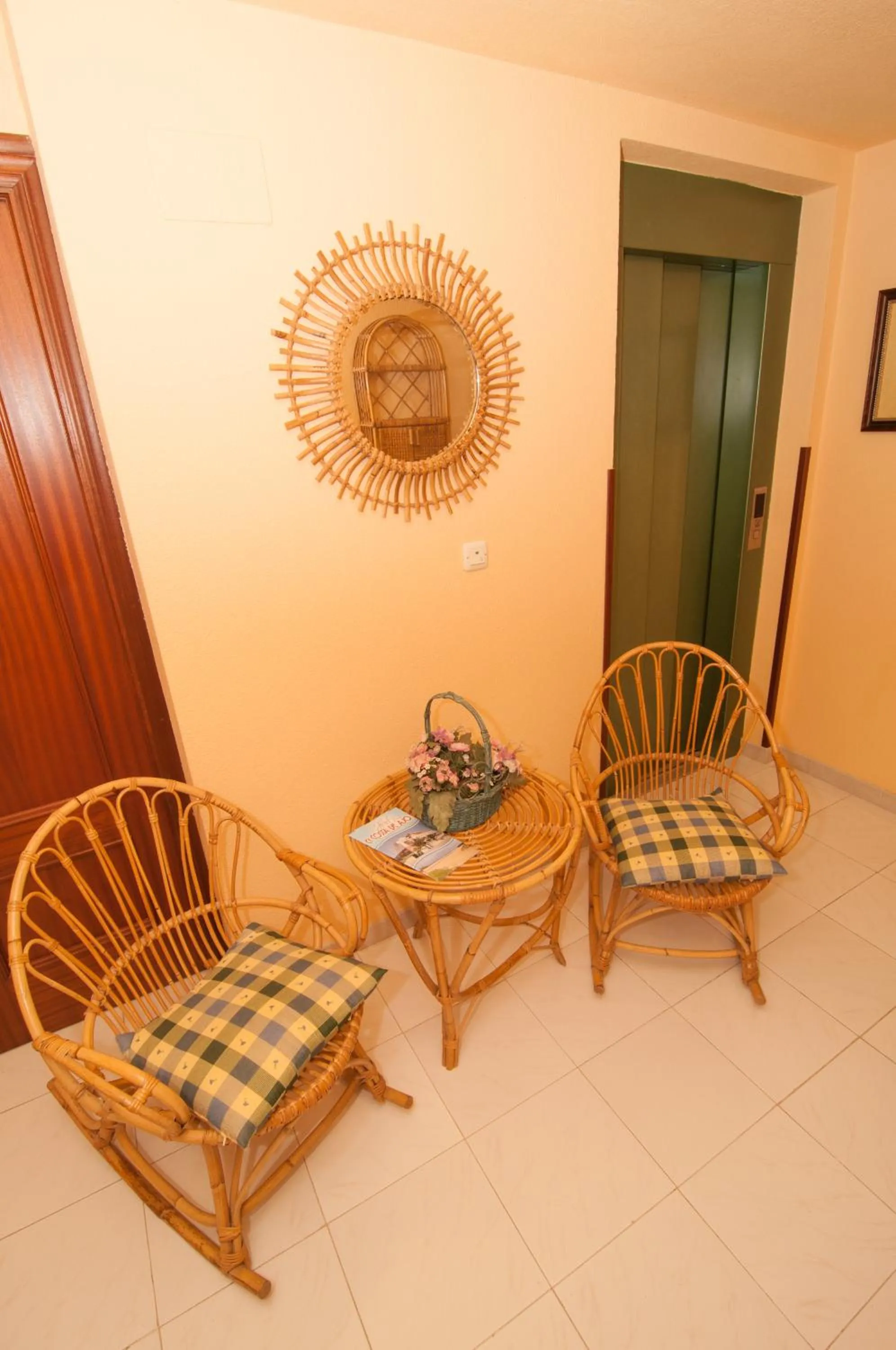 Decorative detail in Hotel Costa de Ajo