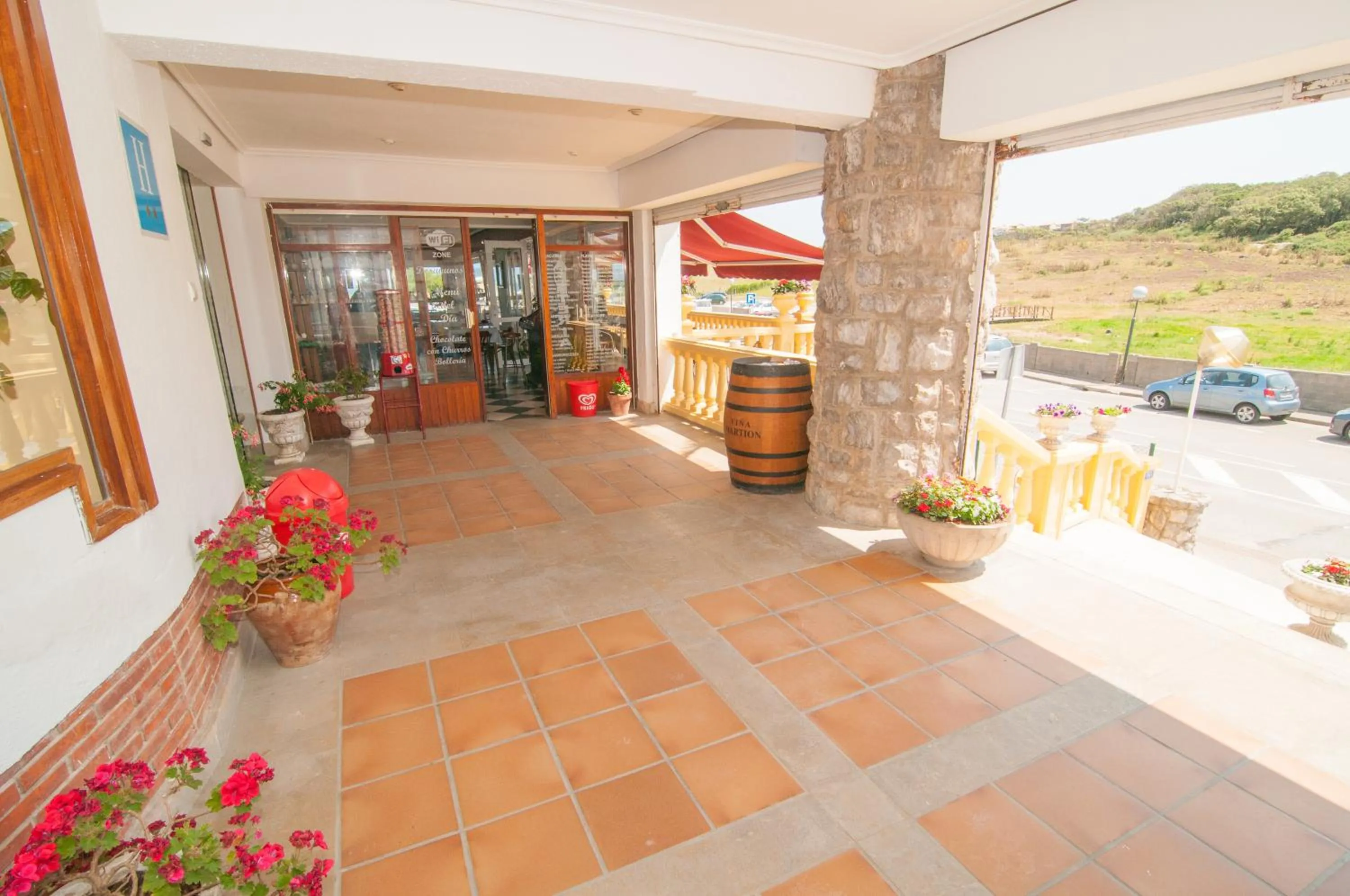 Facade/entrance in Hotel Costa de Ajo