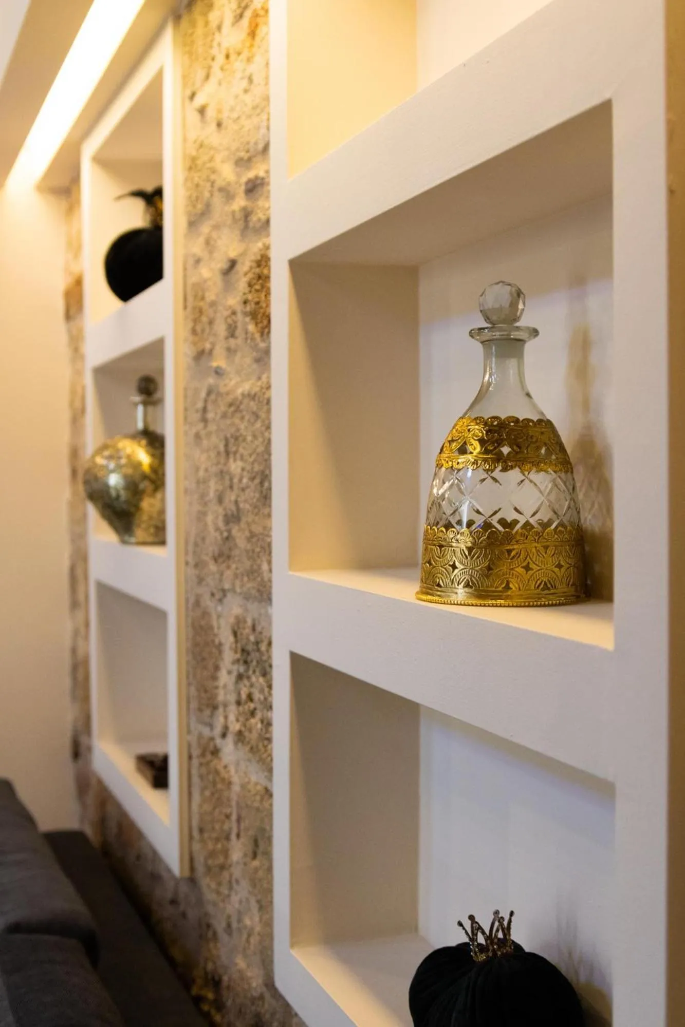 Decorative detail in April Medieval Hotel