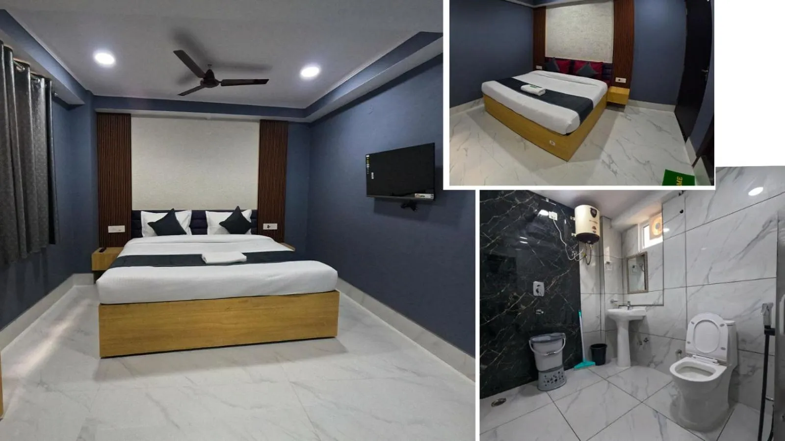 Bed in Hotel Aastha Height