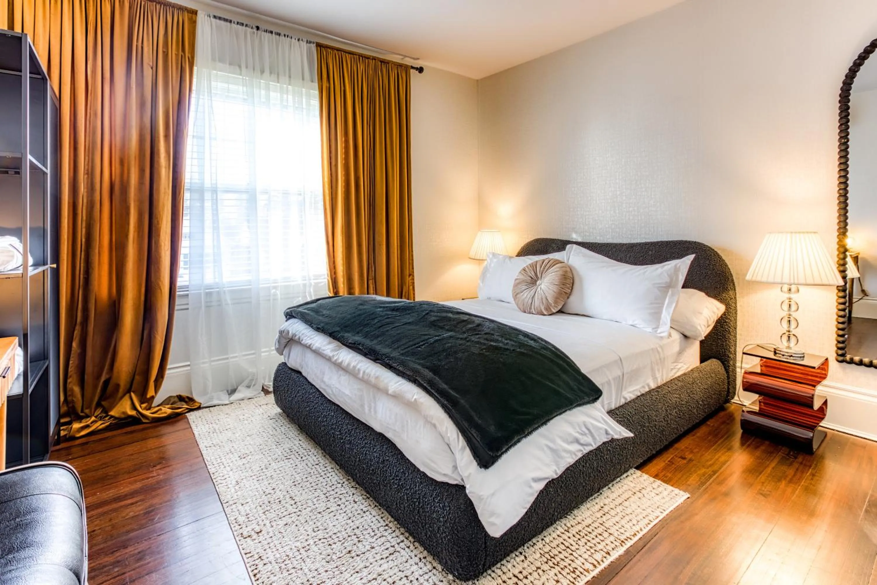Bedroom, Bed in Doctor Sax House