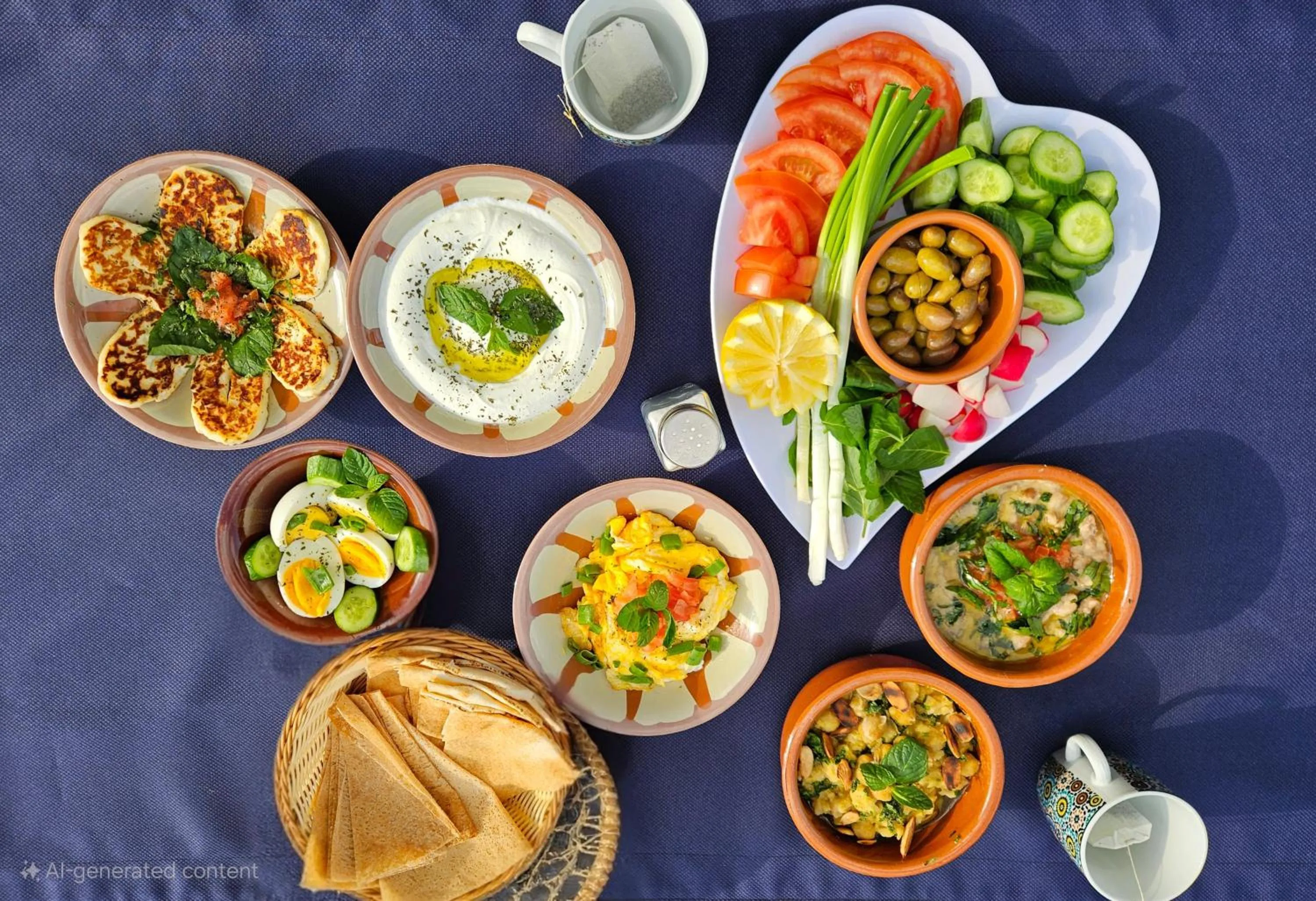 Breakfast in Matar Residence - Spacious Hotel Suites in Beirut