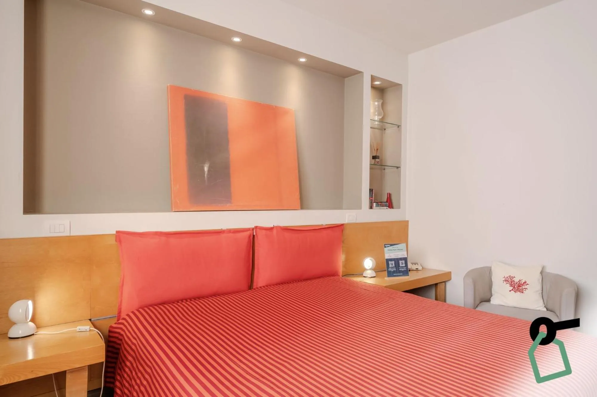 Bedroom, Bed in HOTIDAY Room Collection - Sarzana