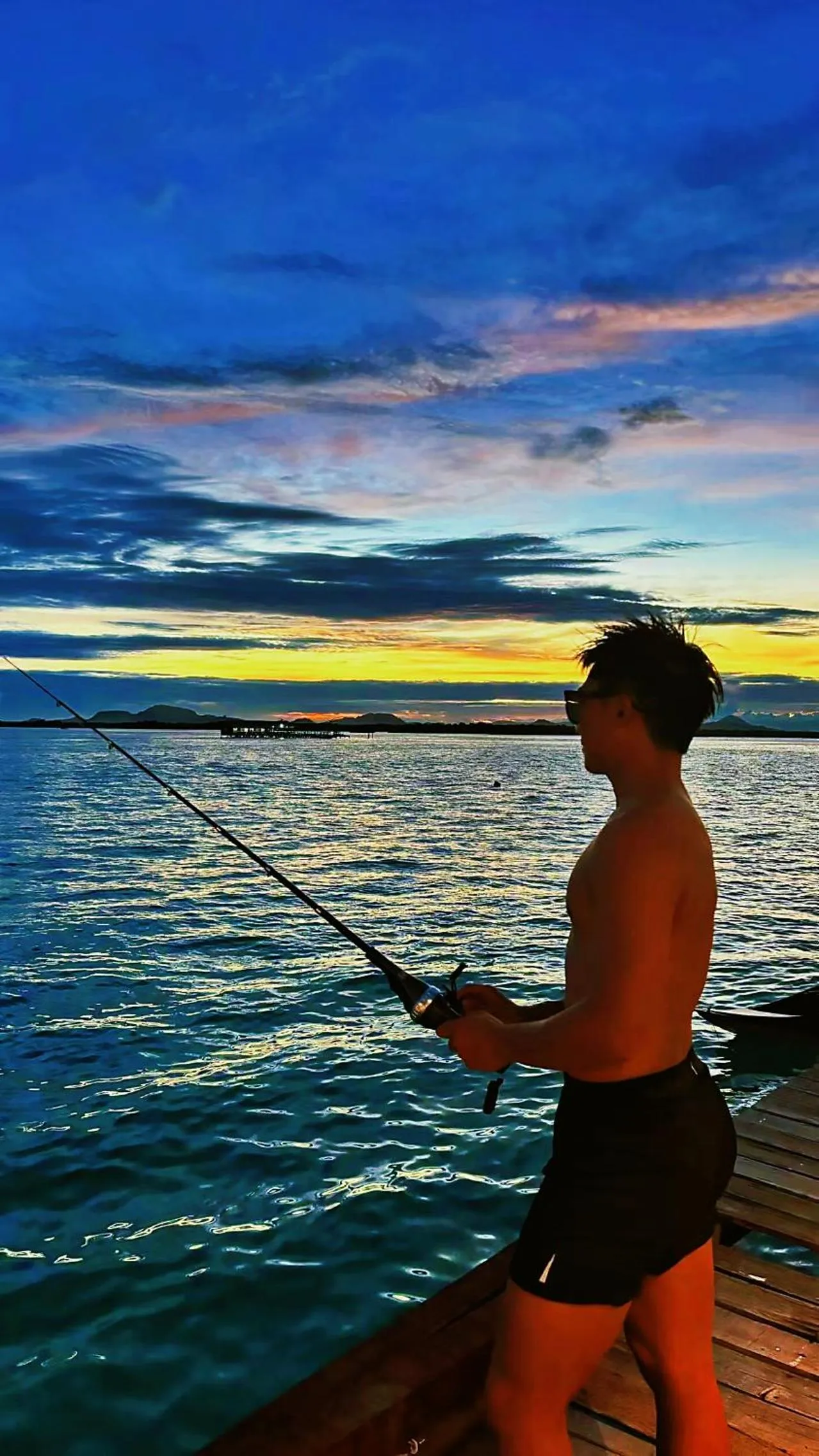 People in Bubblefish Water Villa