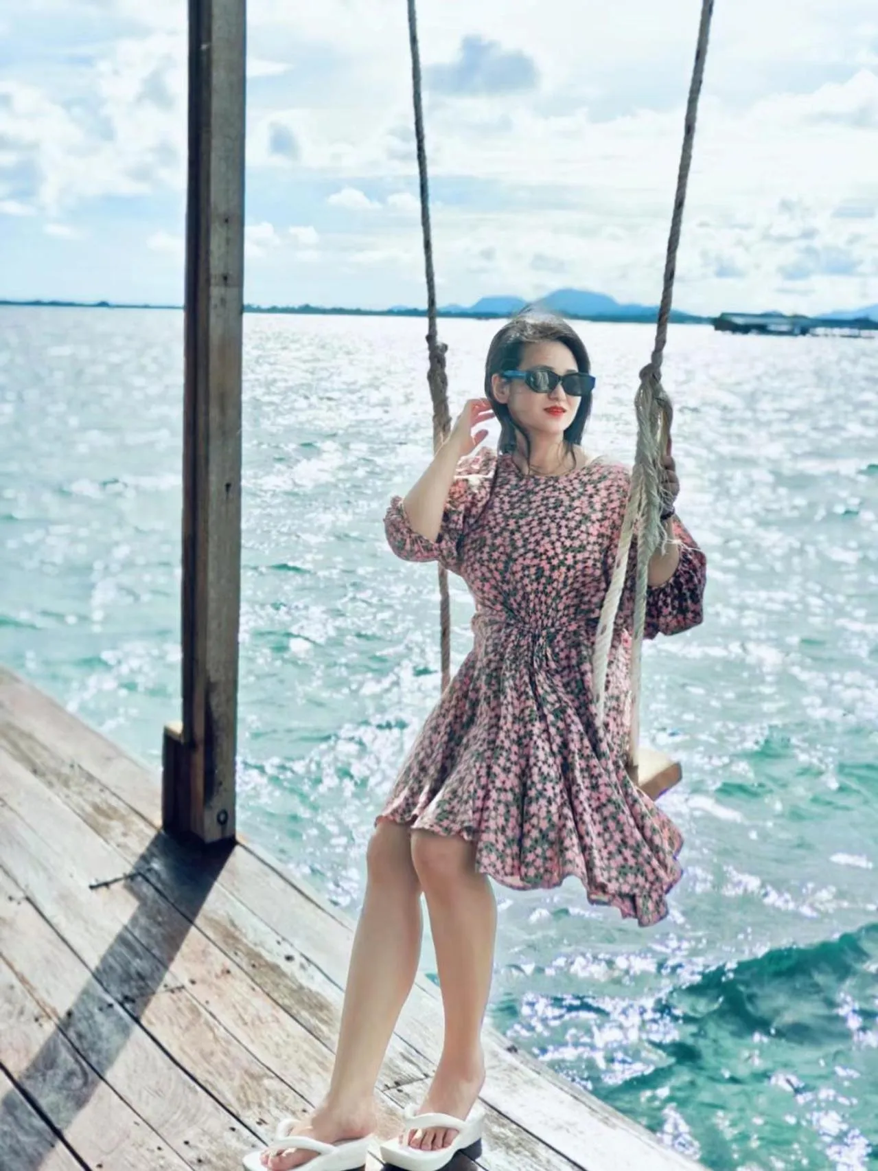 People in Bubblefish Water Villa