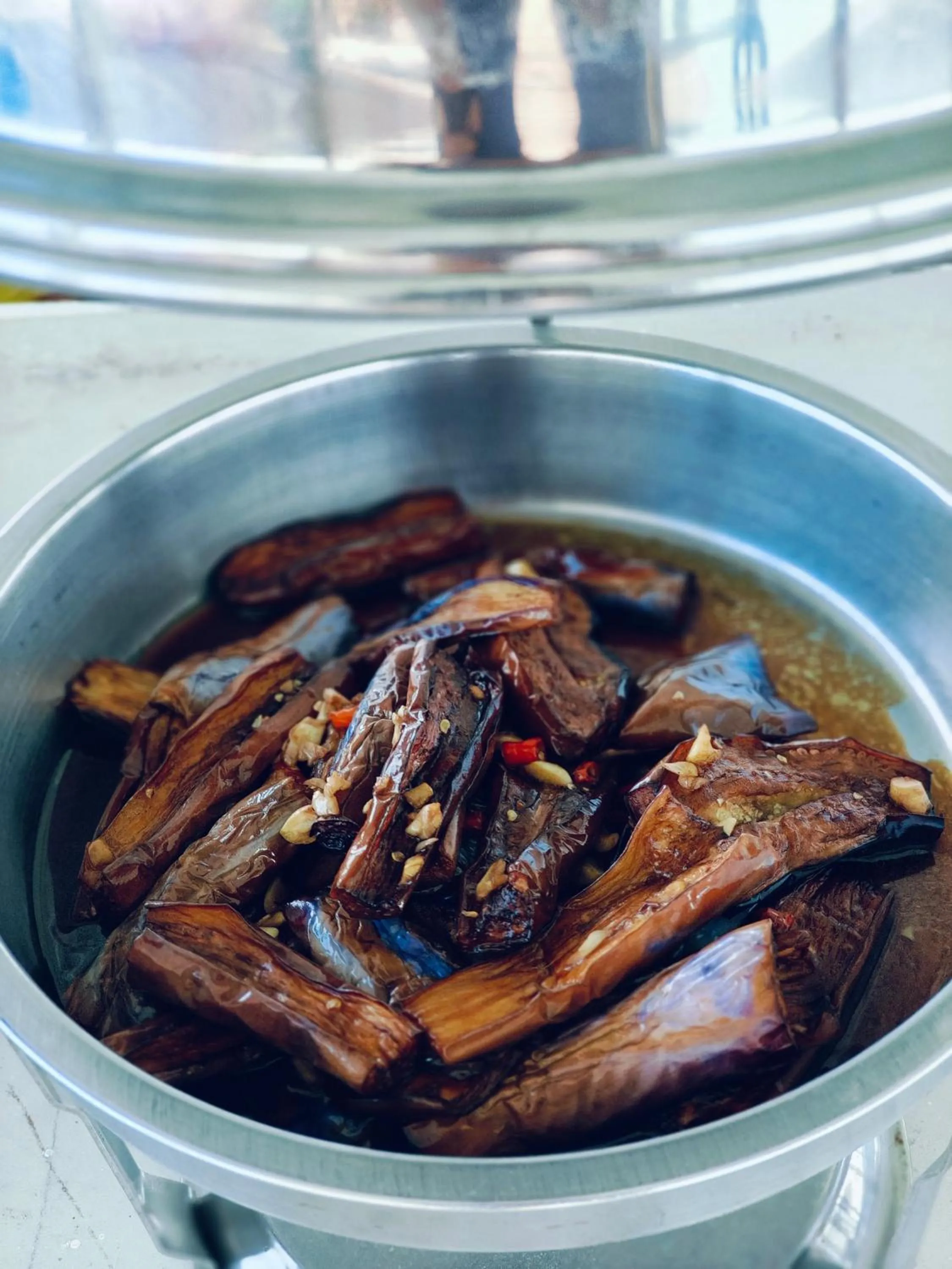 Food close-up in Bubblefish Water Villa