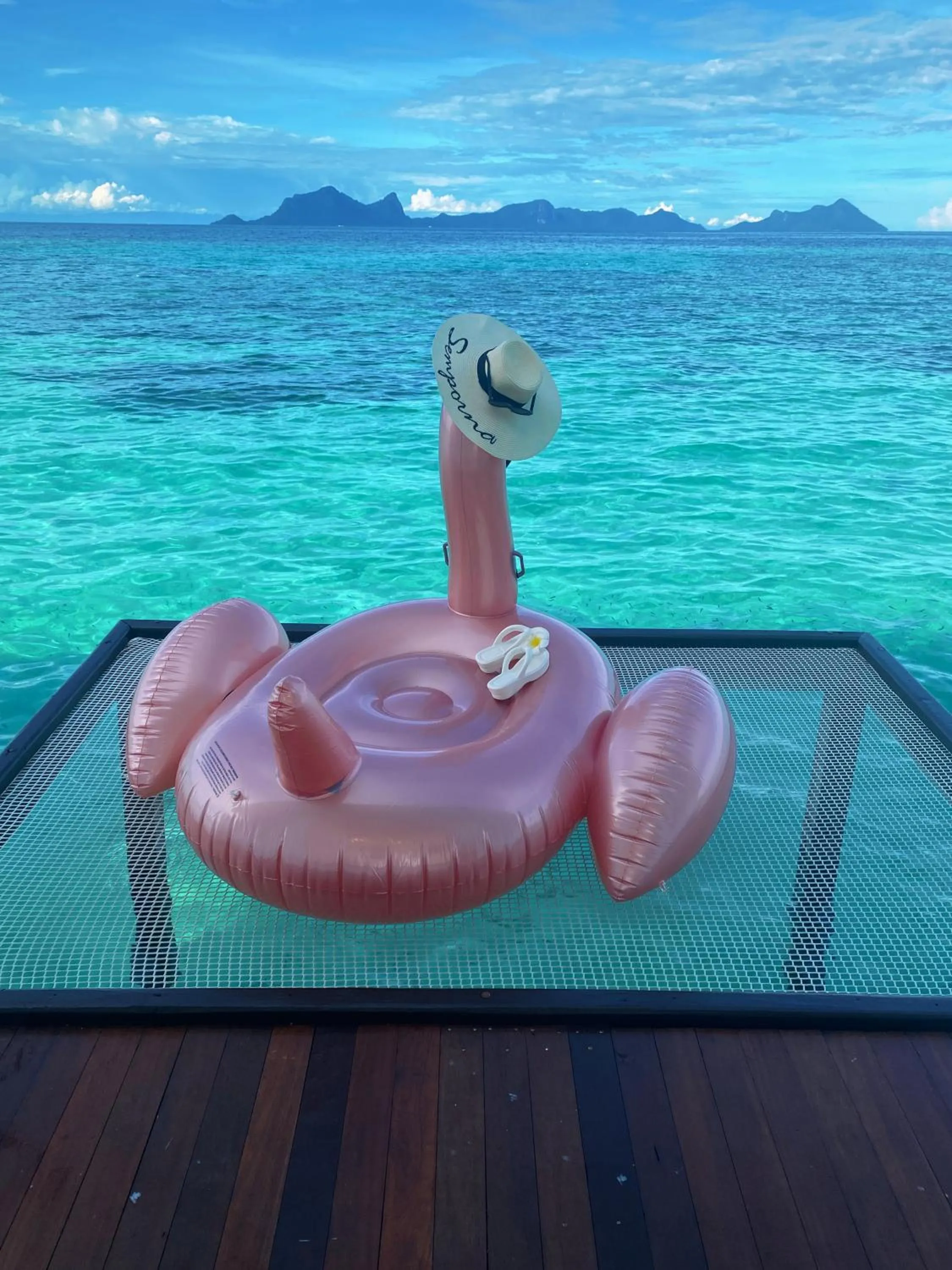 Natural landscape in Bubblefish Water Villa