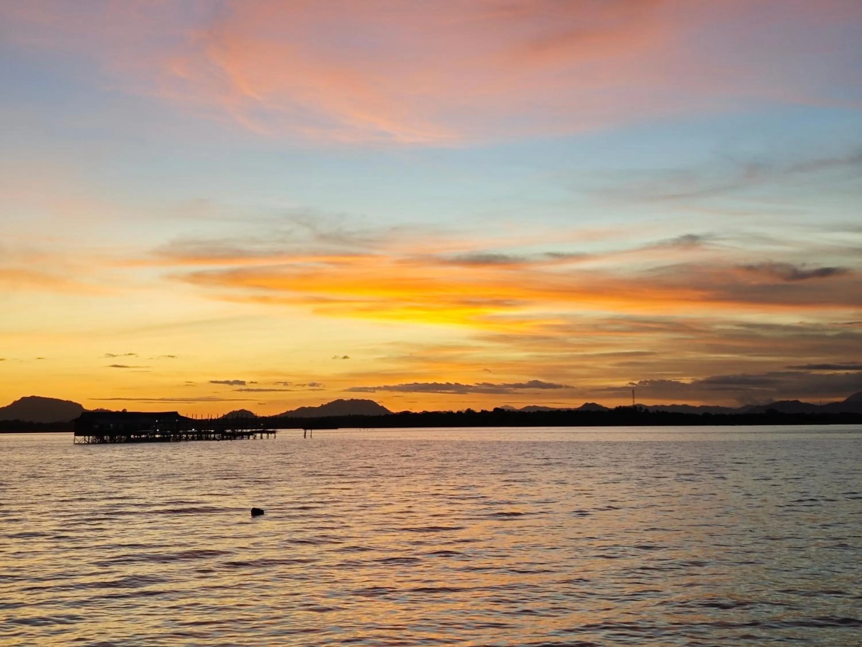 Sea view in Bubblefish Water Villa