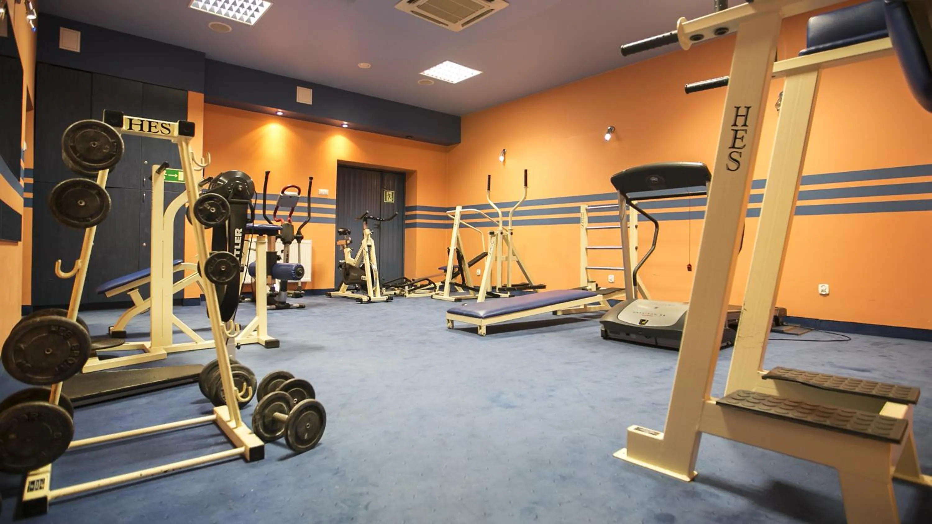 Fitness centre/facilities in Hotel Unibus