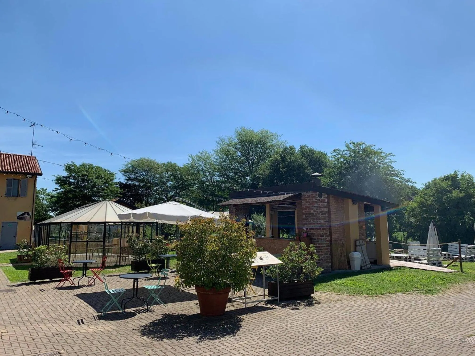 Garden in Cascina Bellaria