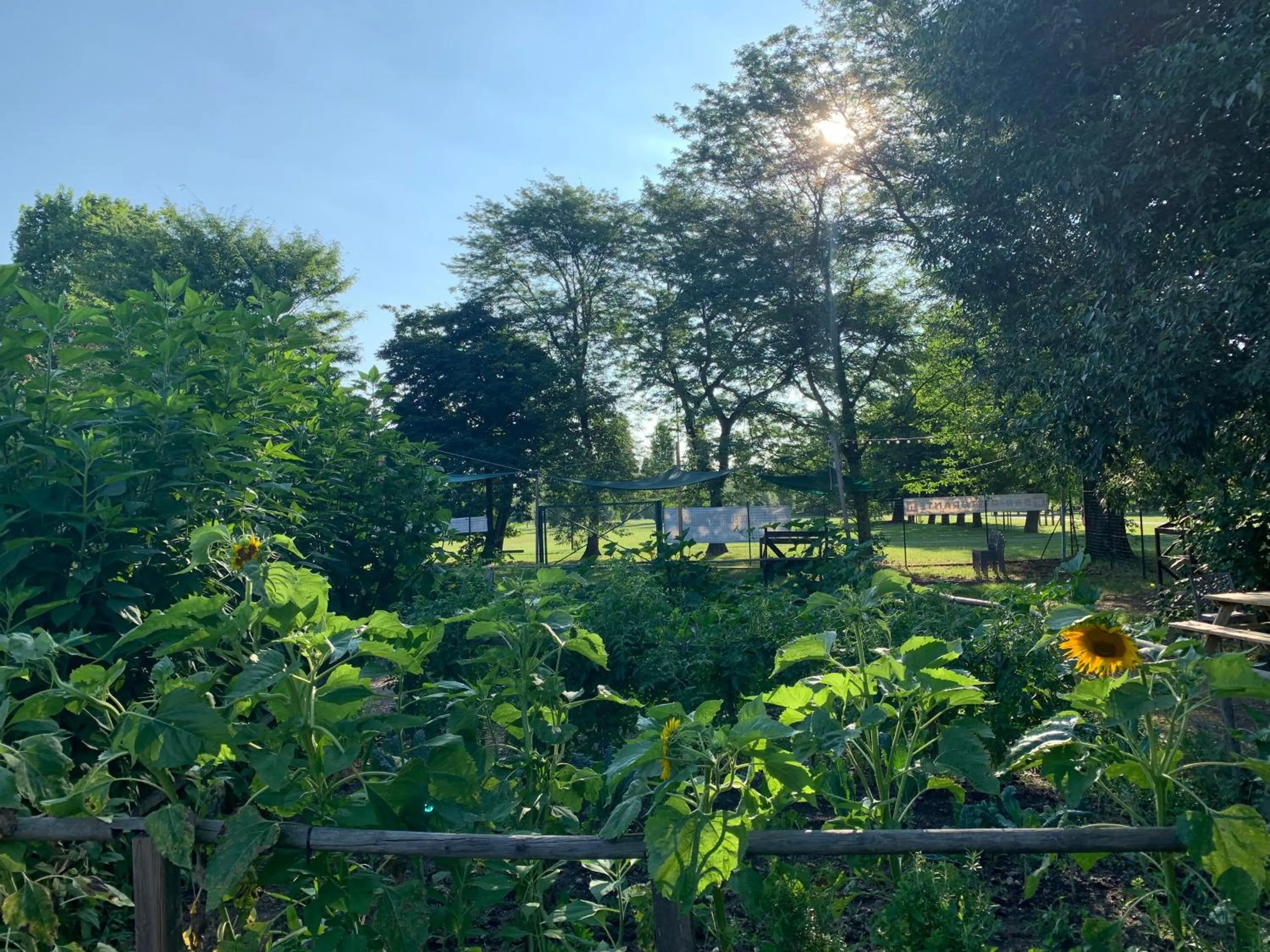 Garden in Cascina Bellaria